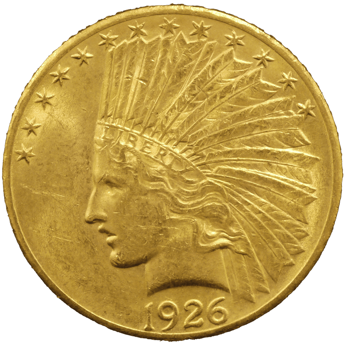 アメリカ 10ドル金貨 1926年 インディアンヘッド｜NJ BUYER'S