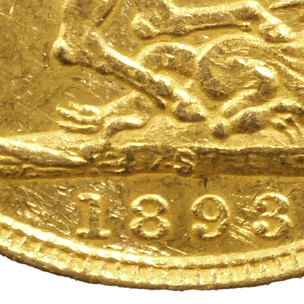 オーストラリア ソヴリン金貨 1893年 ジュビリーヘッド シドニー鋳 - NJ BUYER'S MARKETPLACE