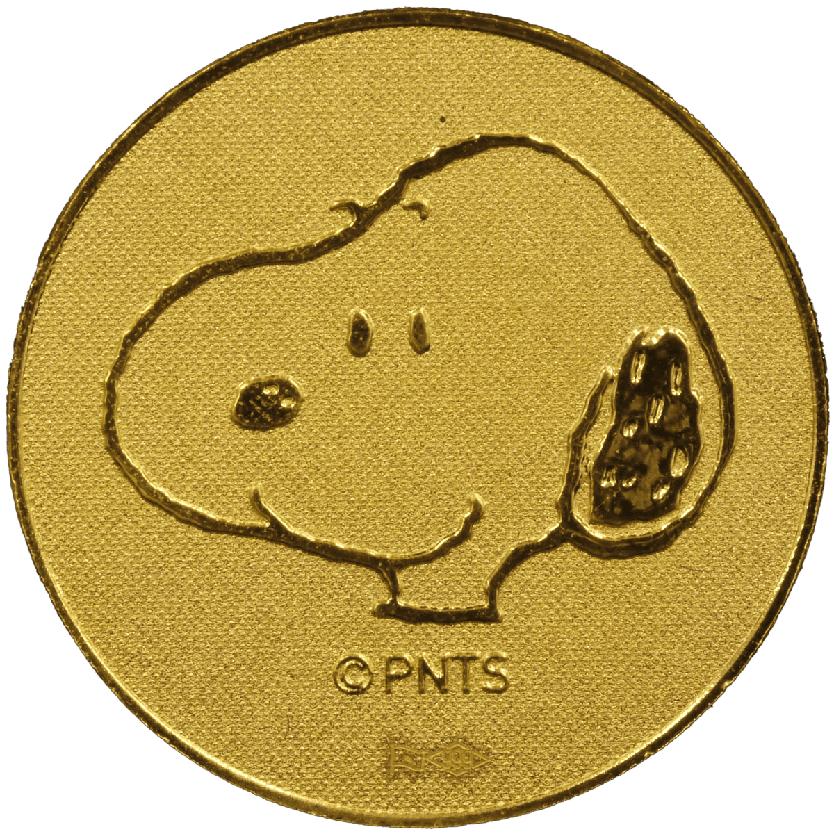 スヌーピー　メダル　PEANUTS ４５周年記念 ピーナッツ 純金製5gメダル スヌーピー 生誕75周年｜NJ BUYER'S