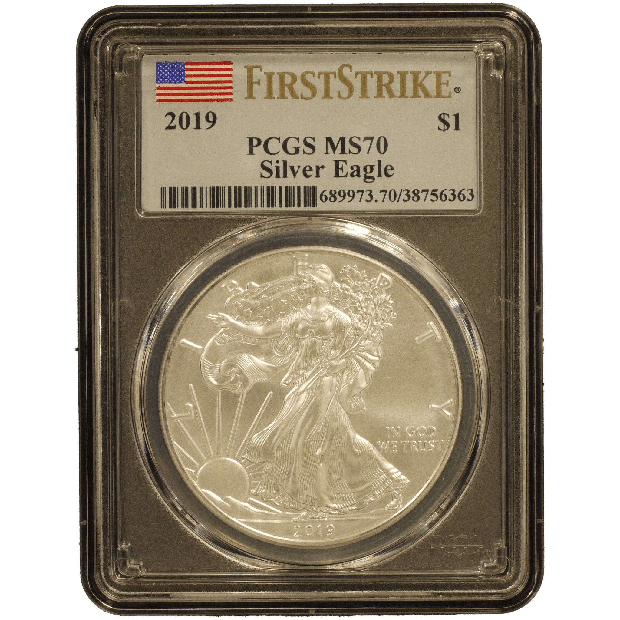 【3枚セット】アメリカ イーグル銀貨 2019年 PCGS MS70 - NJ BUYER'S MARKETPLACE
