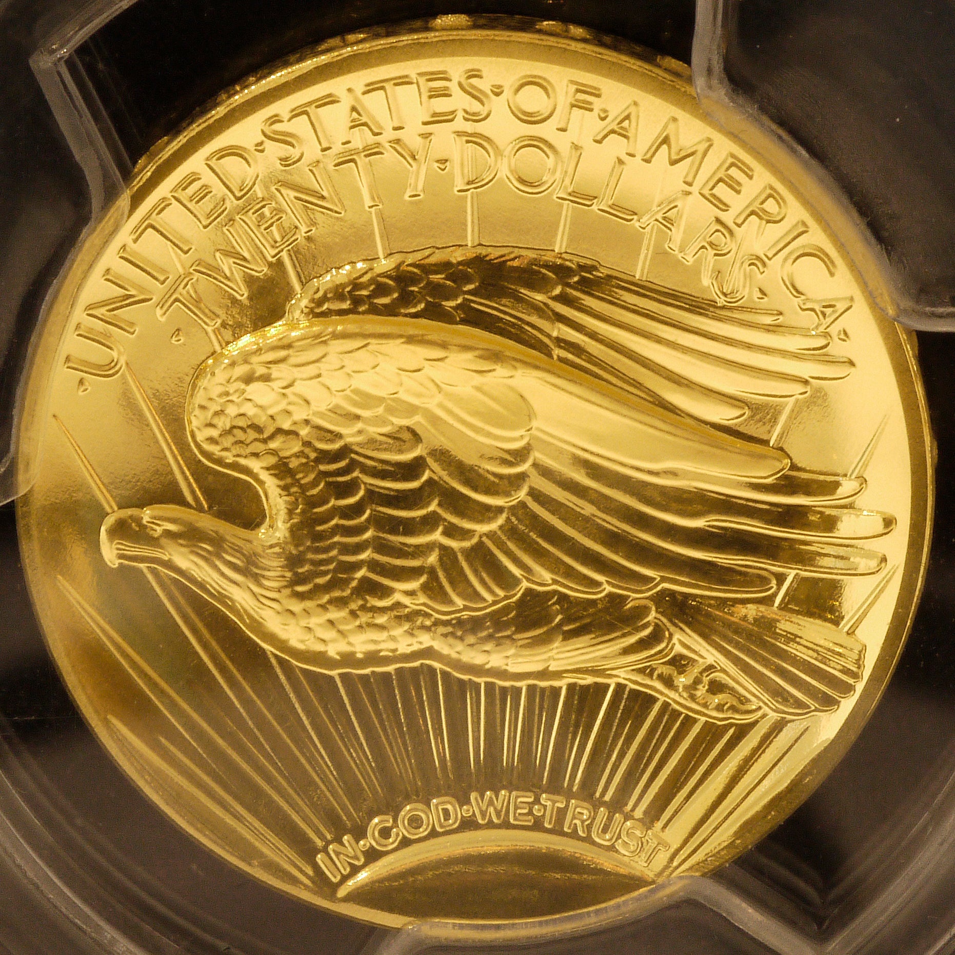 アメリカ 20ドル金貨 2009年 PCGS MS70 ウルトラハイレリーフ