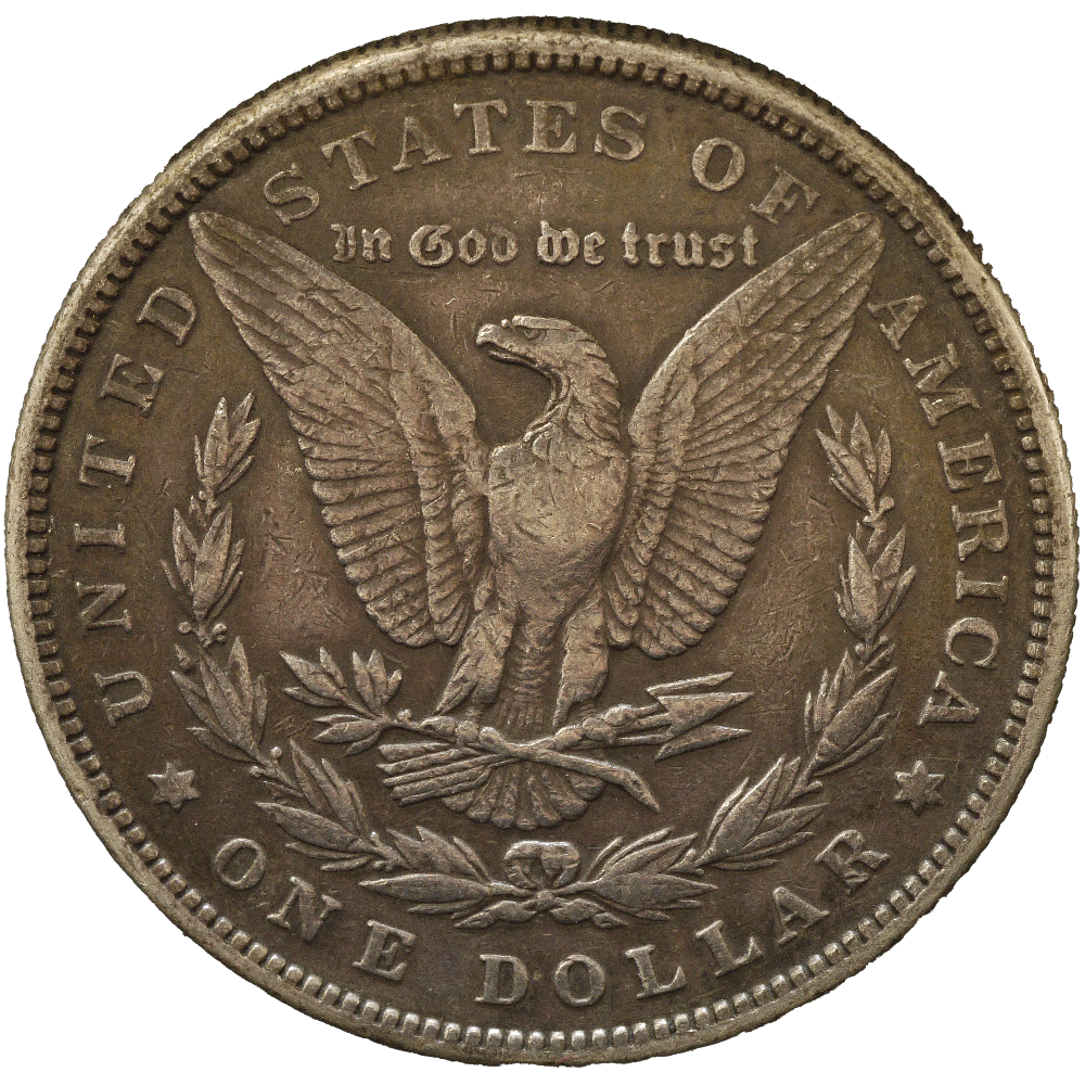 アメリカ 1ドル銀貨 1884年 モルガンダラー フィラデルフィア鋳