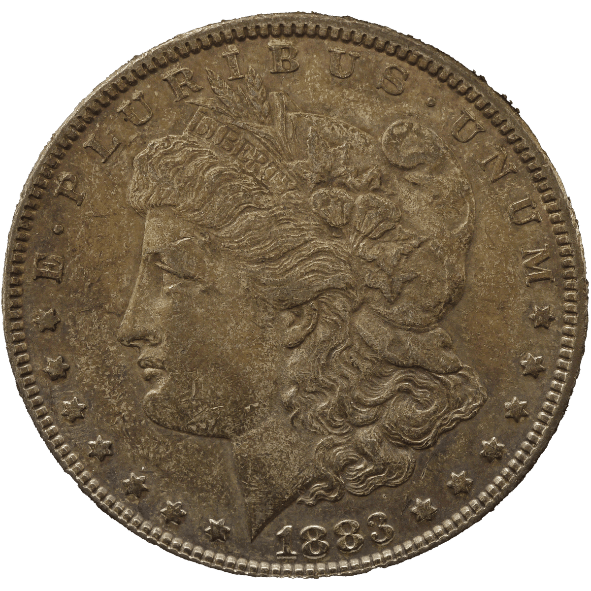 アメリカ 1ドル銀貨 1883年 モルガンダラー フィラデルフィア鋳｜NJ