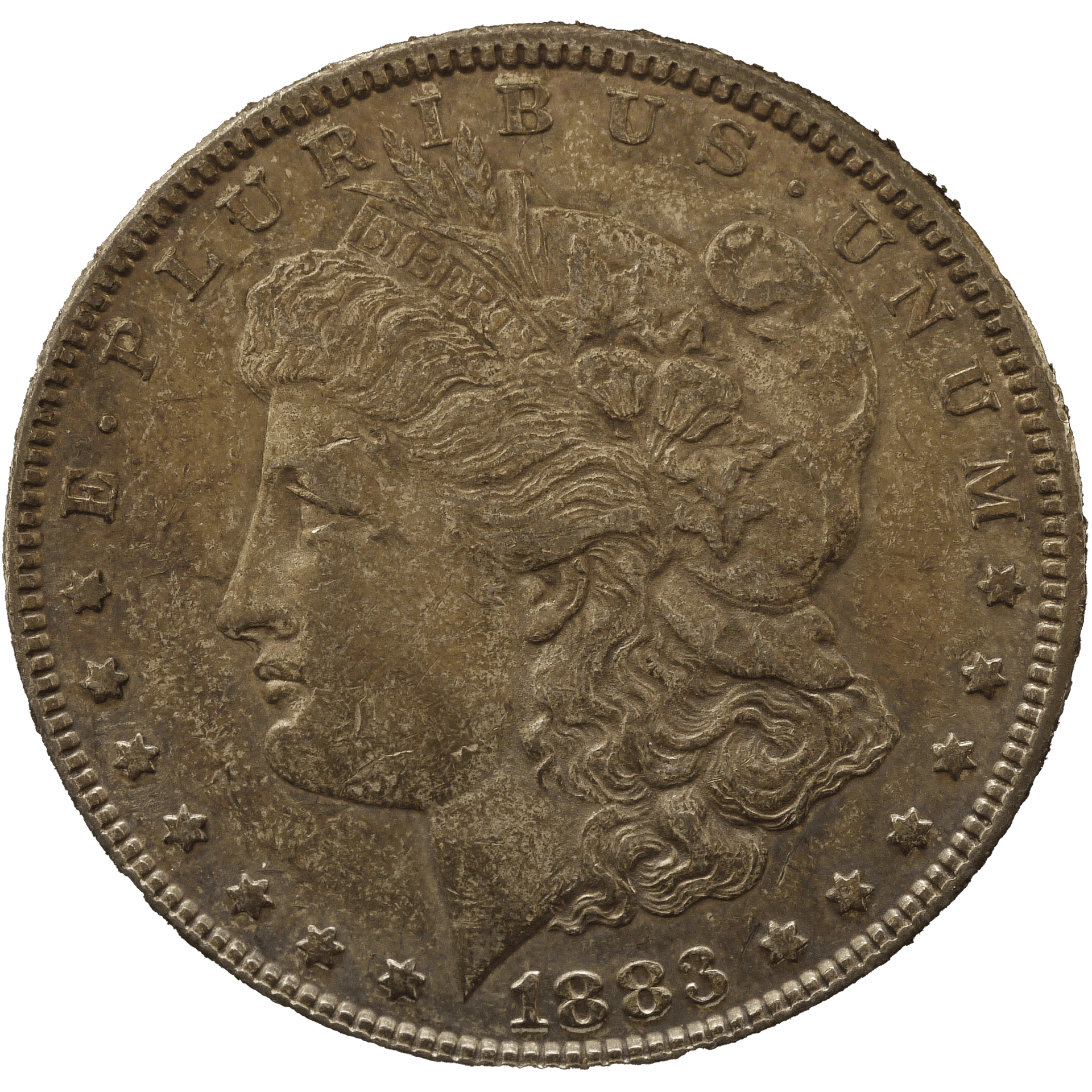 1884年 モルガン・ダラー 銀貨 未使用 ミントマーク 1884年 モルガン・ダラー 銀貨 未使用 ミントマーク