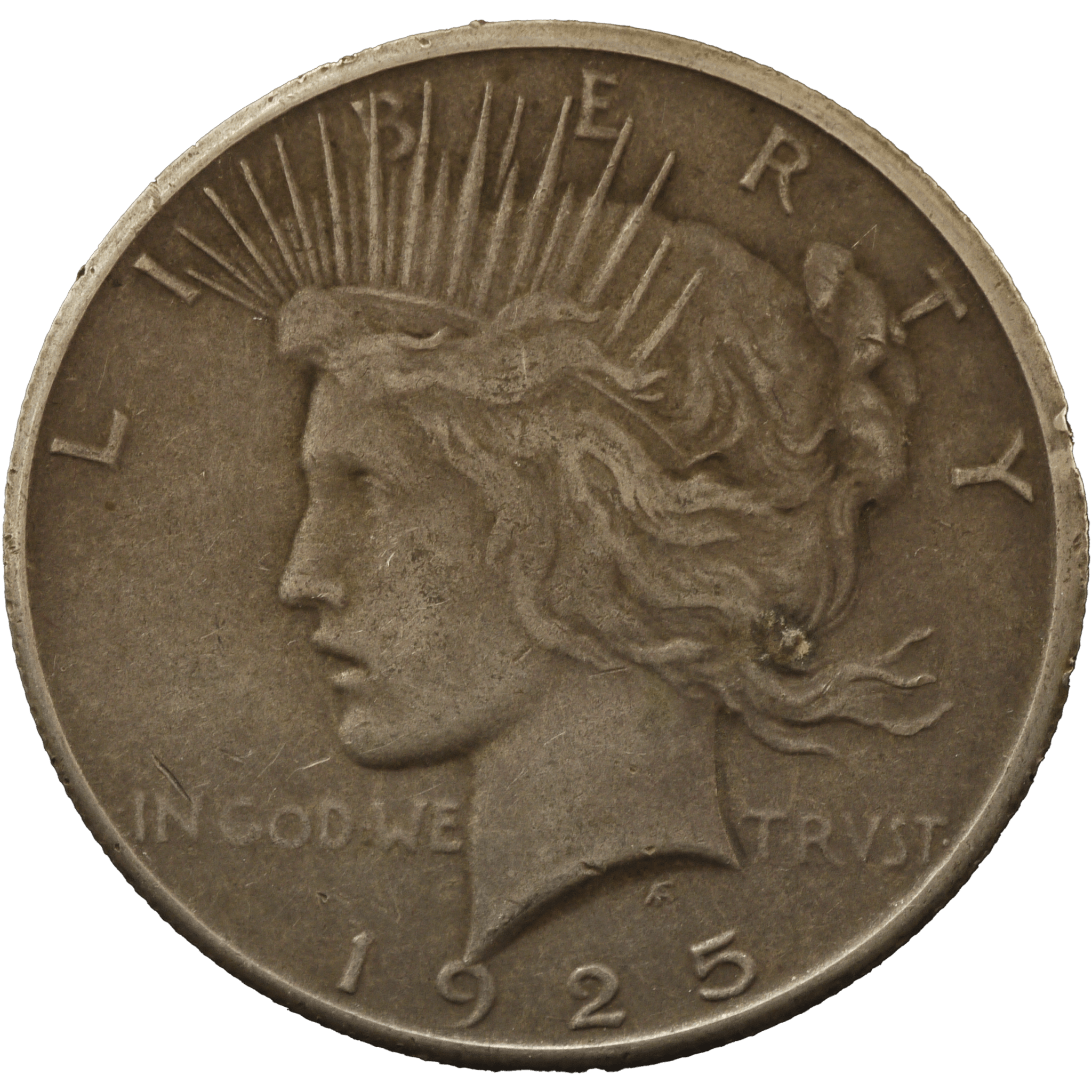 アメリカ 1ドル銀貨 1925年 ピースダラー サンフランシスコ鋳 - NJ BUYER'S MARKETPLACE