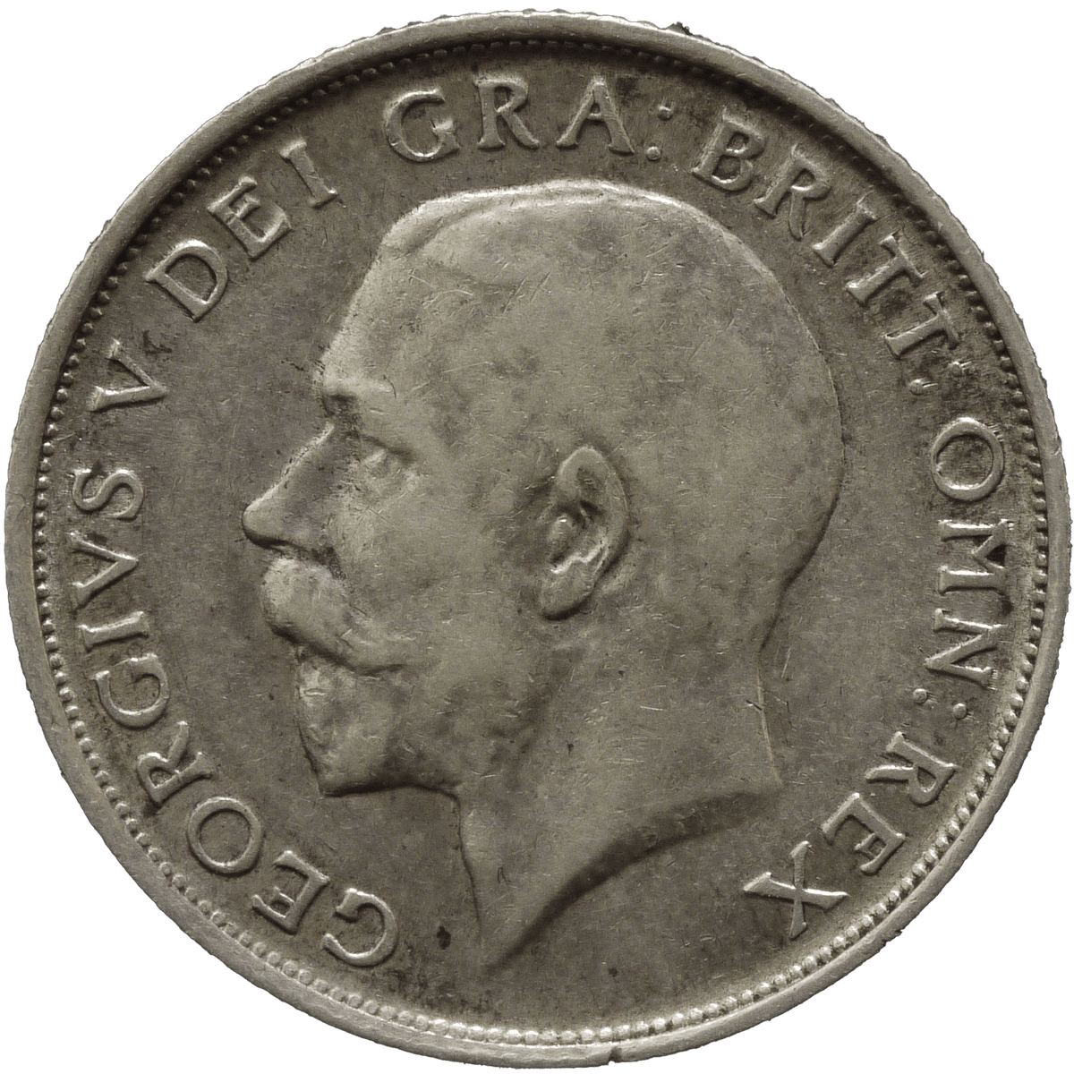 イギリス 1シリング銀貨 1914年 ジョージ5世｜NJ BUYER'S MARKETPLACE