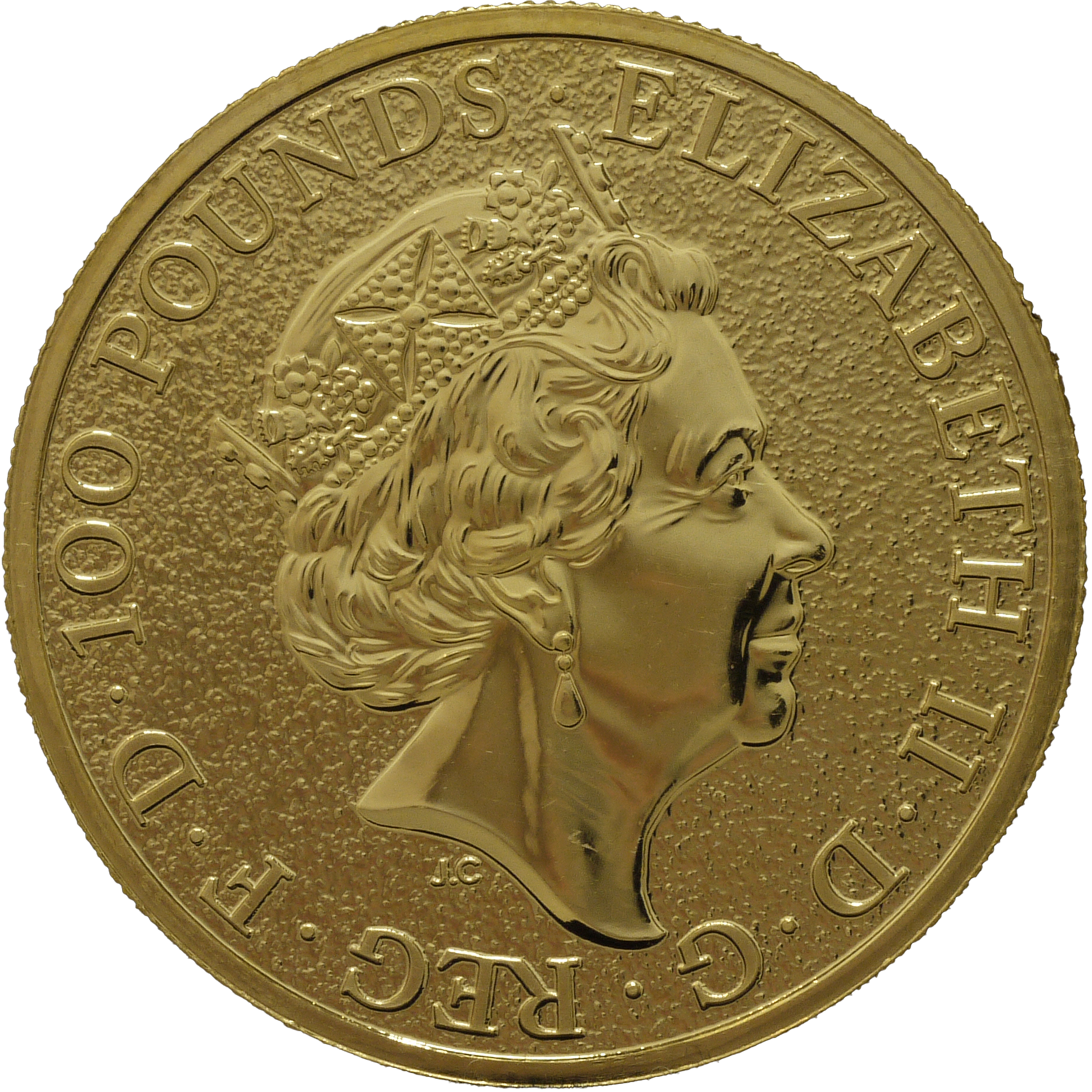 イギリス 100ポンド金貨 2017年 ドラゴン