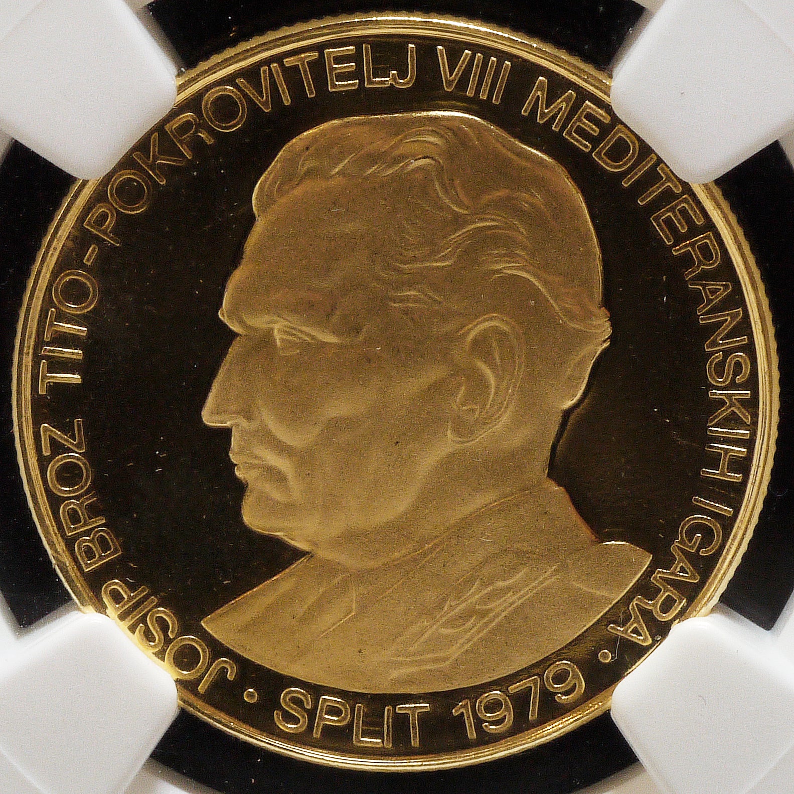 ユーゴスラヴィア 1500ディナーラ金貨 1978年 NGC PF68 ULTRA CAMEO - NJ BUYER'S MARKETPLACE