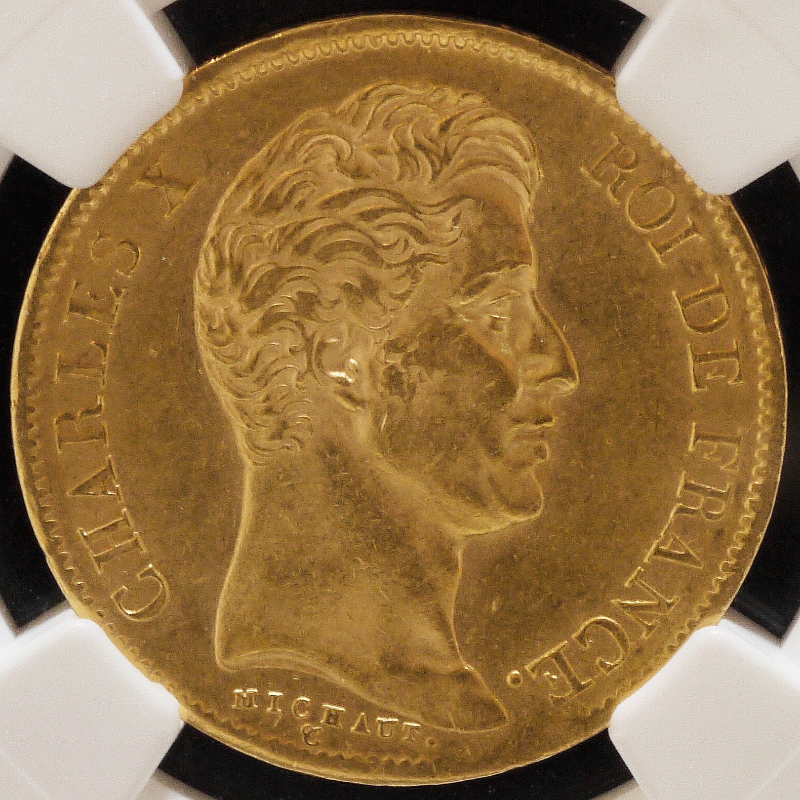 フランス 40フラン金貨 1830年 シャルル10世 パリ鋳 NGC AU58 - NJ BUYER'S MARKETPLACE