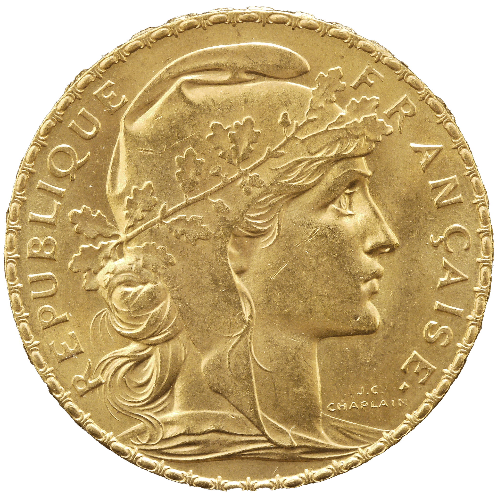 フランス 20フラン金貨 1914年 マリアンヌ パリ鋳 - NJ BUYER'S MARKETPLACE