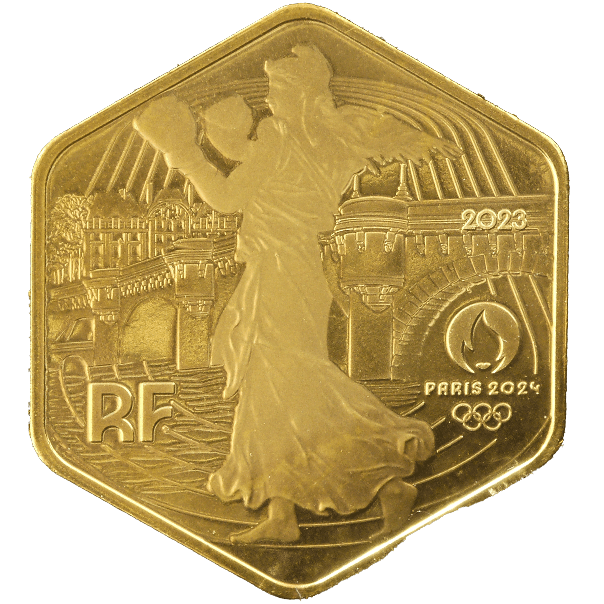 フランス 250ユーロ金貨 2023年 パリ五輪 - NJ BUYER'S MARKETPLACE