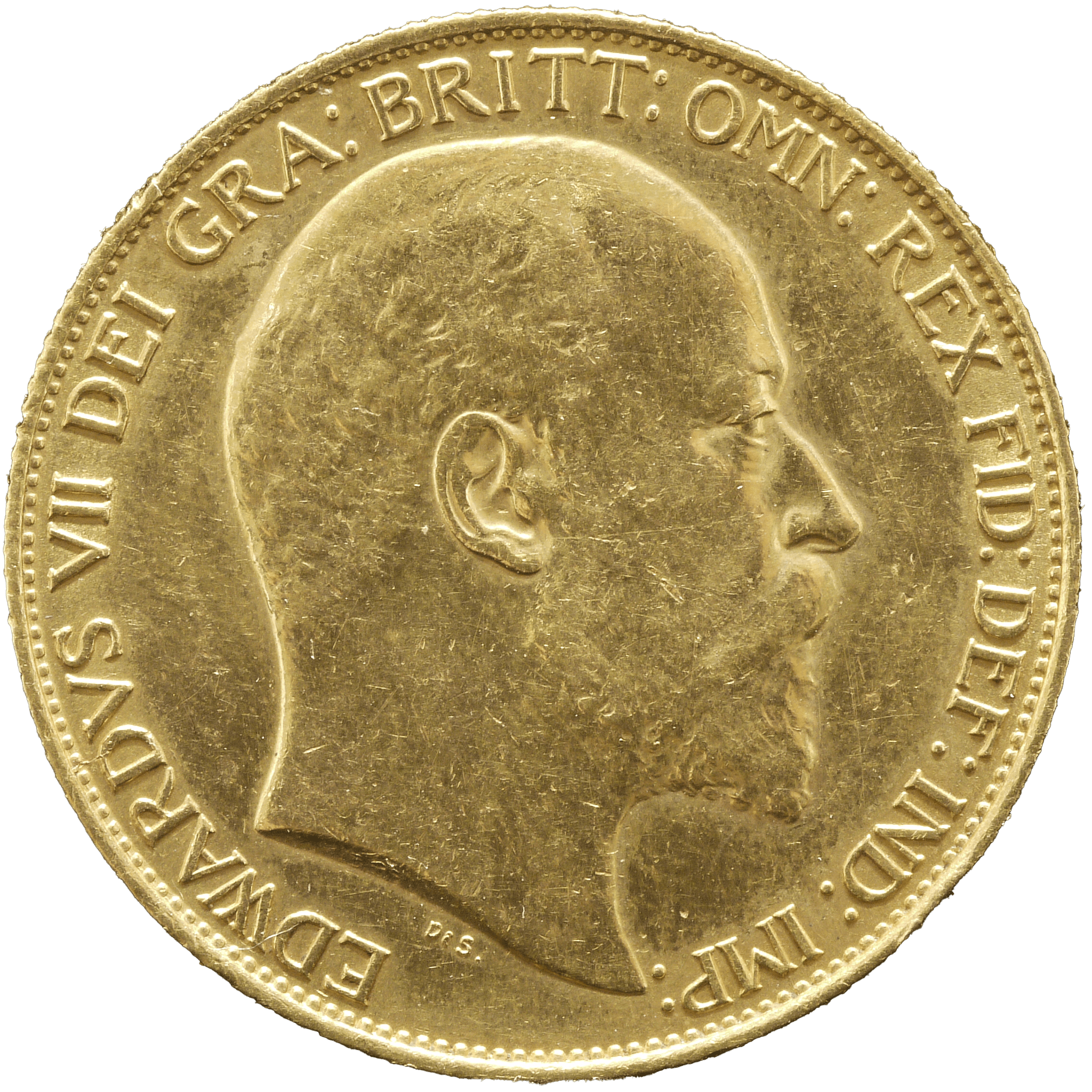 イギリス 2ポンド金貨 1902年 エドワード7世 ロンドン鋳 - NJ BUYER'S MARKETPLACE