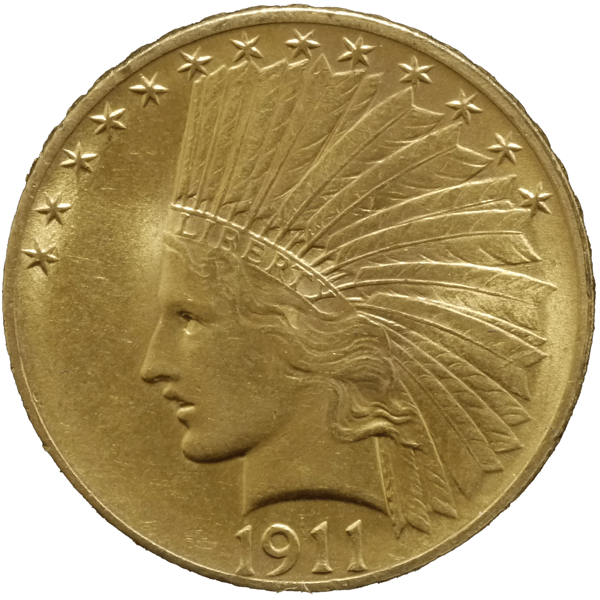 アメリカ 10ドル金貨 1911年 インディアン フィラデルフィア鋳 - NJ BUYER'S MARKETPLACE
