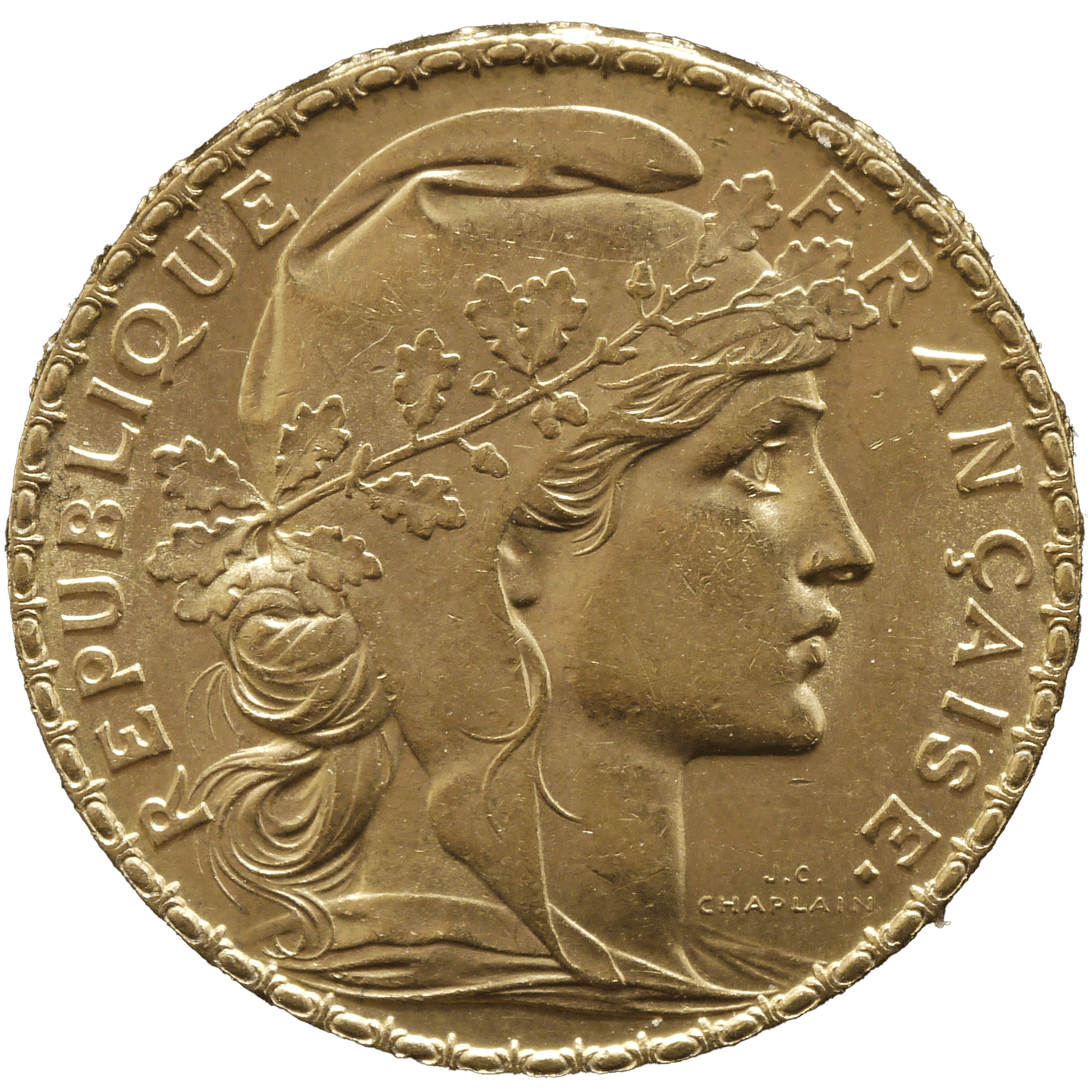 フランス 20フラン金貨 1901年 ルースター パリ鋳 - NJ BUYER'S MARKETPLACE