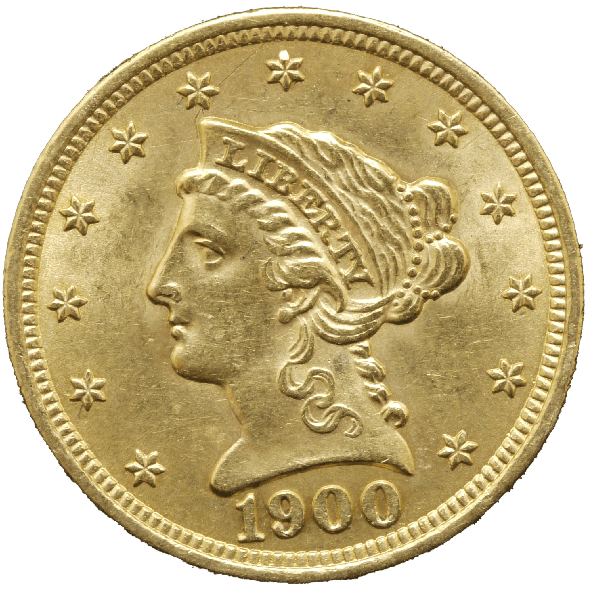 アメリカ 2.5ドル金貨 1900年 リバティ フィラデルフィア鋳 - NJ BUYER'S MARKETPLACE