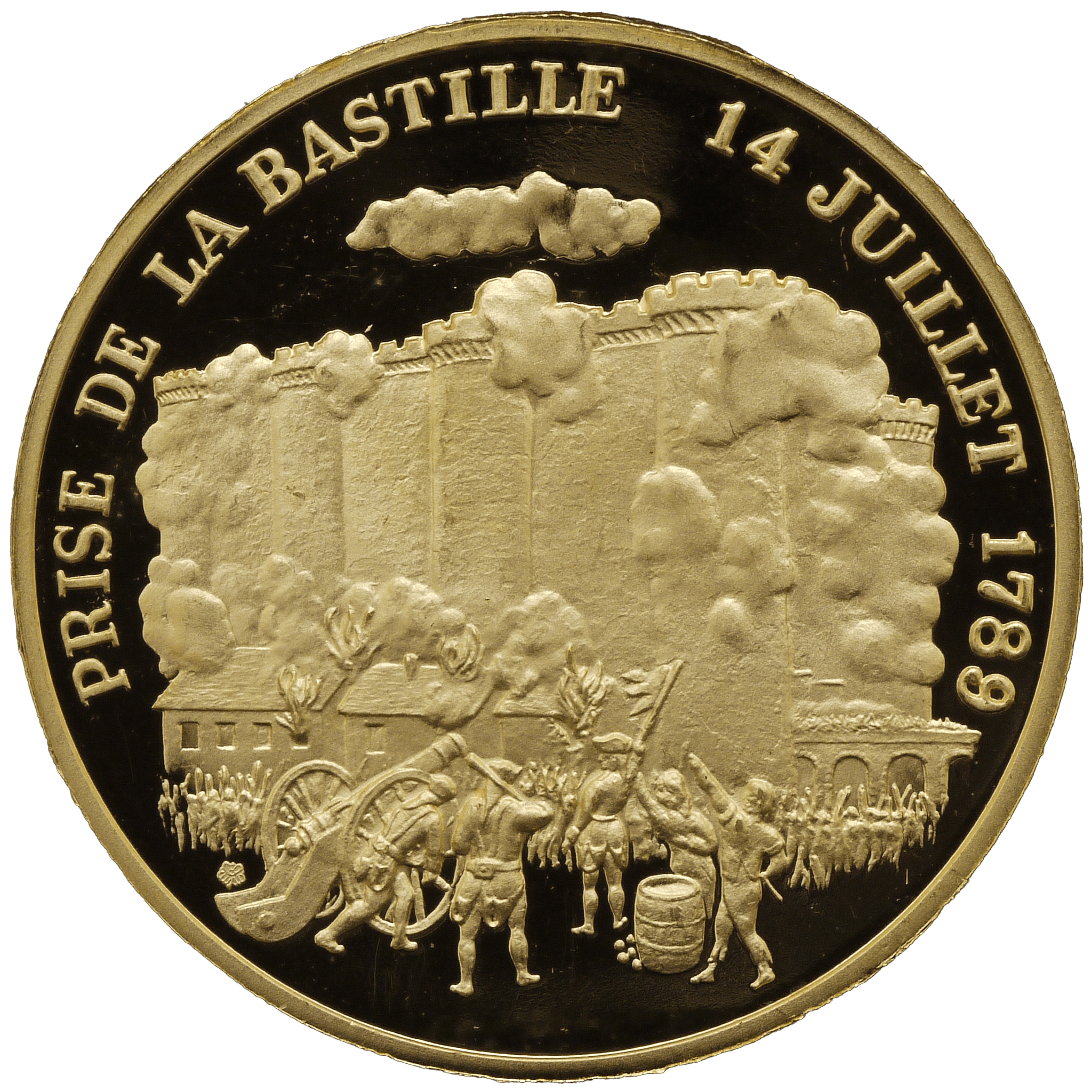 フランス 金メダル 1989年 フランス革命200周年 パリ鋳 - NJ BUYER'S MARKETPLACE