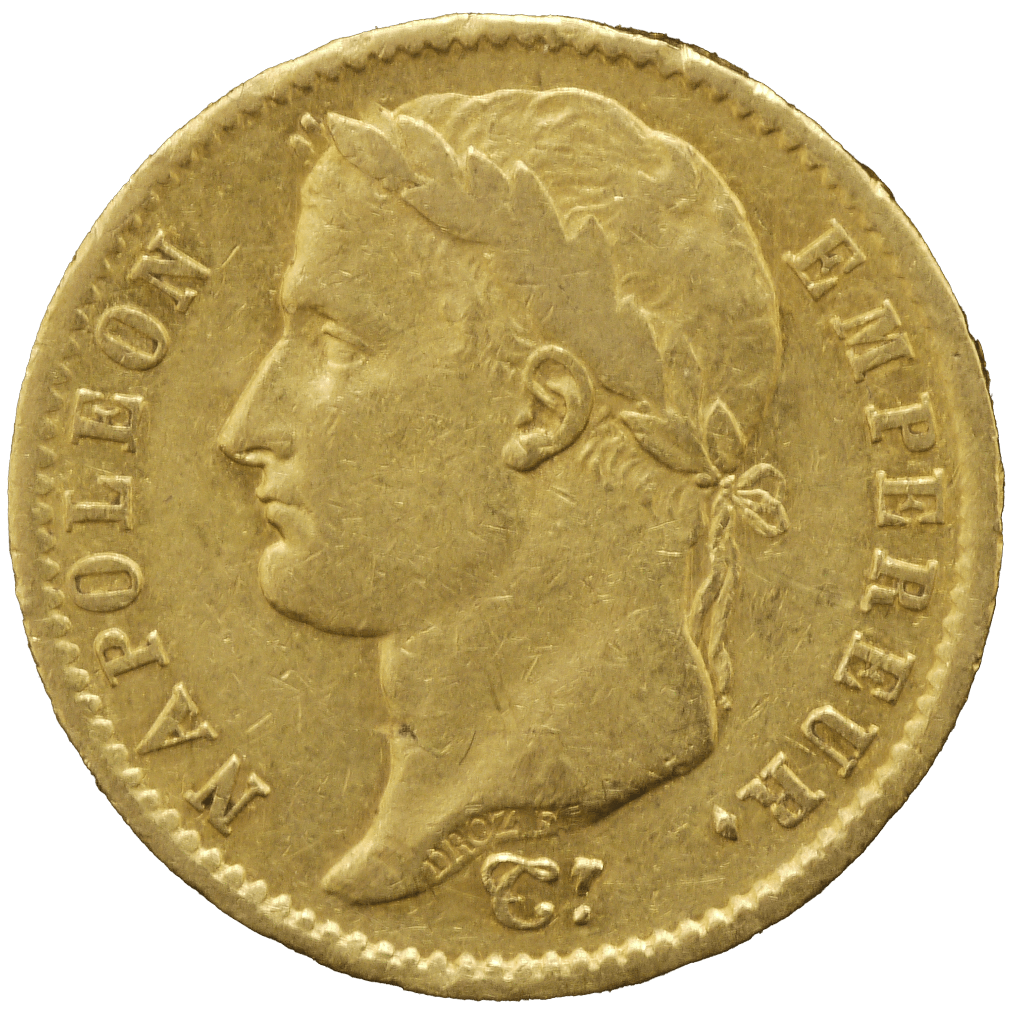 フランス 20フラン金貨 1808年 ナポレオン1世 パリ鋳 - NJ BUYER'S MARKETPLACE