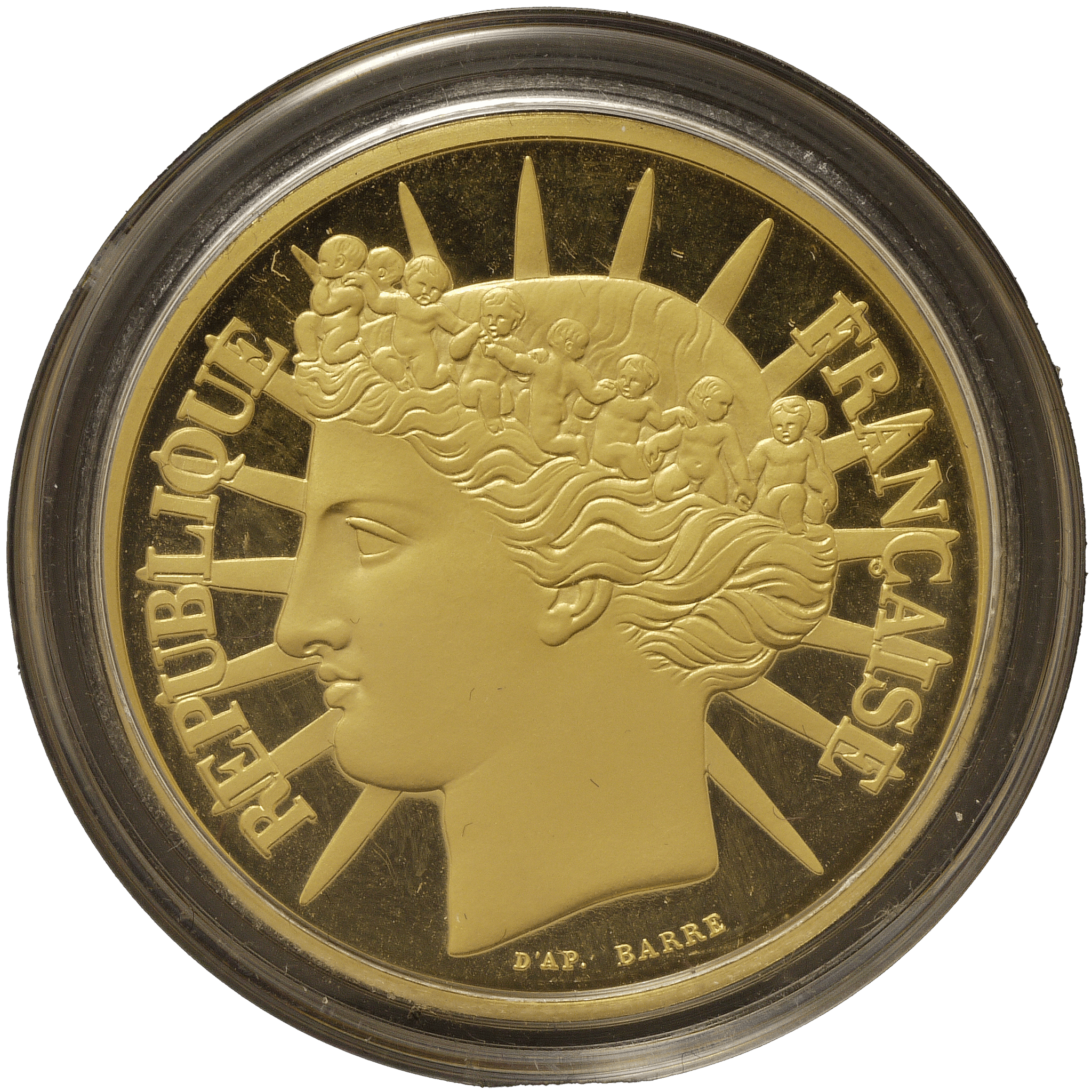 フランス 100ユーロ金貨 1988年 パリ鋳 リバティ - NJ BUYER'S MARKETPLACE