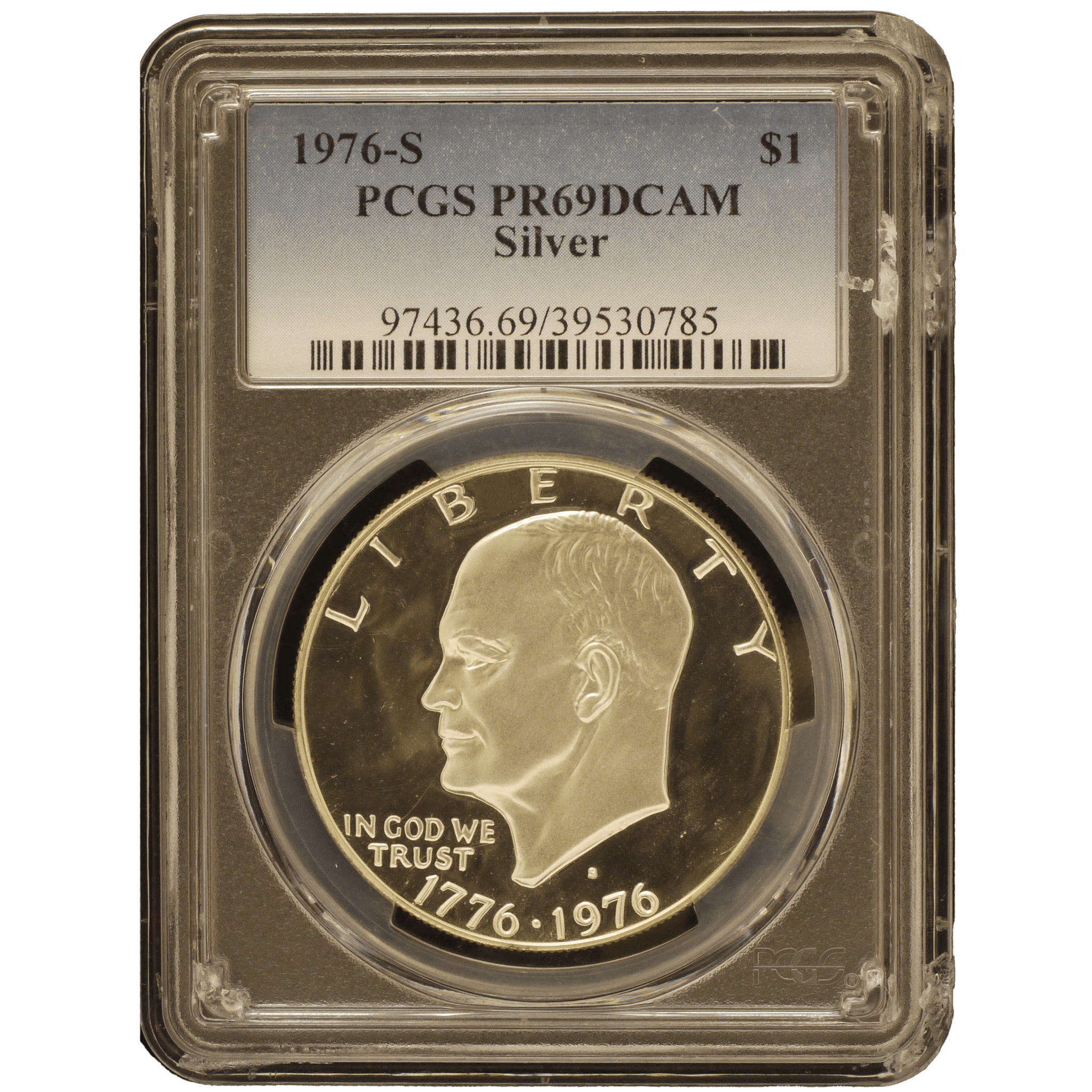 アメリカ 1ドル銀貨 1976年 サンフランシスコ鋳 PCGS PR69DCAM - NJ BUYER'S MARKETPLACE
