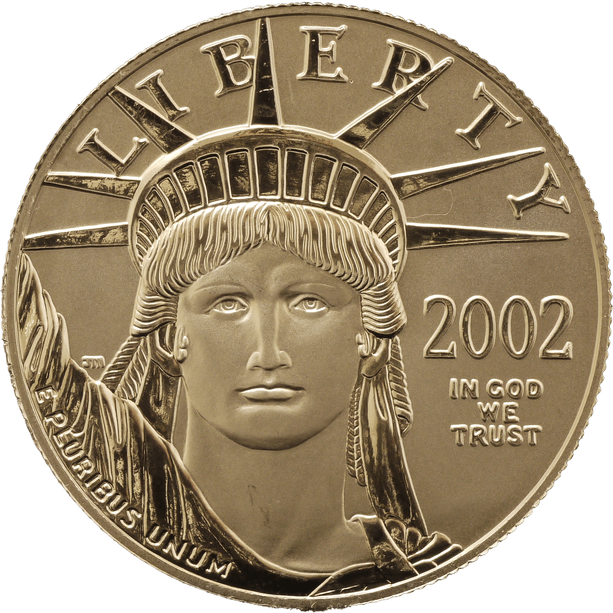 アメリカ 100ドルプラチナ貨 2002年 イーグル フィラデルディア鋳 - NJ BUYER'S MARKETPLACE