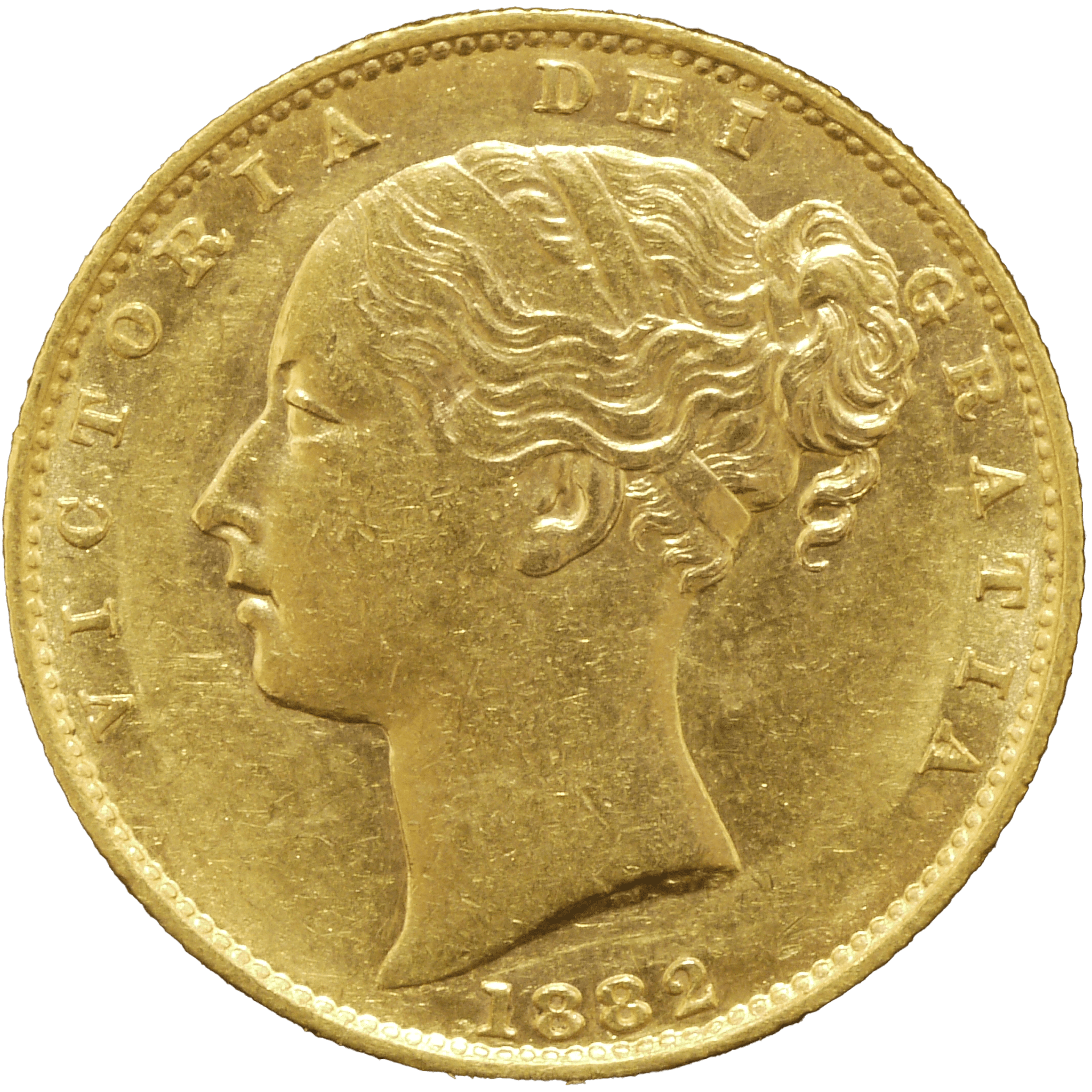 オーストラリア ソヴリン金貨 1882年 メルボルン鋳 ヴィクトリア シールドタイプ - NJ BUYER'S MARKETPLACE