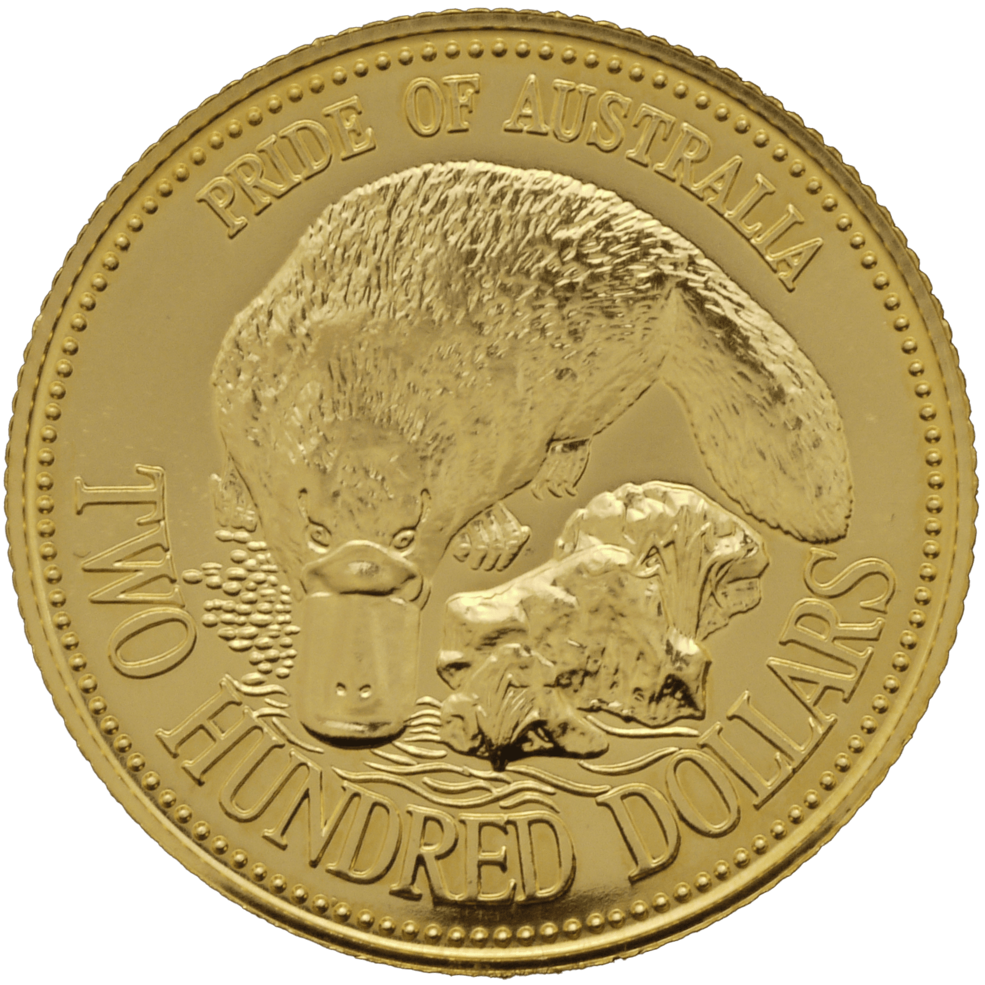 オーストラリア 200ドル金貨 1990年 カモノハシ｜NJ BUYER'S MARKETPLACE