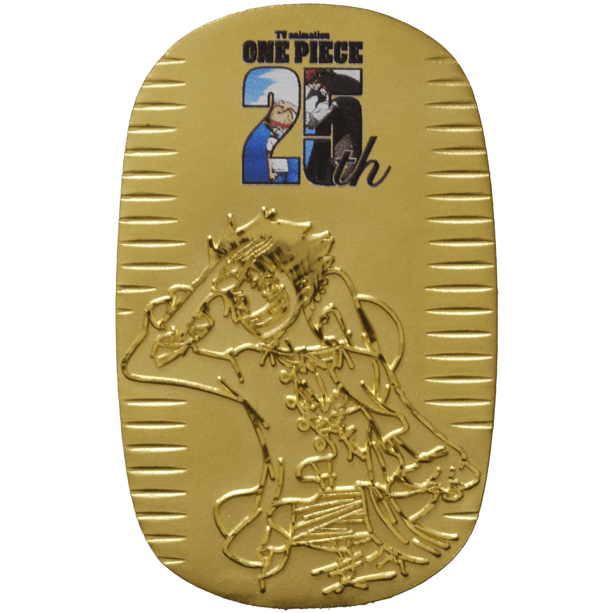 ワンピース 純金小判 モンキー・D・ルフィ 連載25周年記念｜NJ BUYER'S