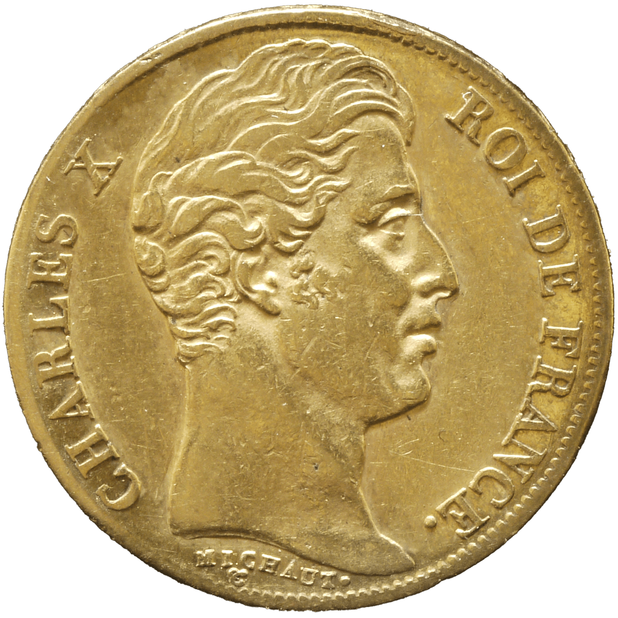 フランス 20フラン金貨 1830年 シャルル10世 パリ鋳 - NJ BUYER'S MARKETPLACE