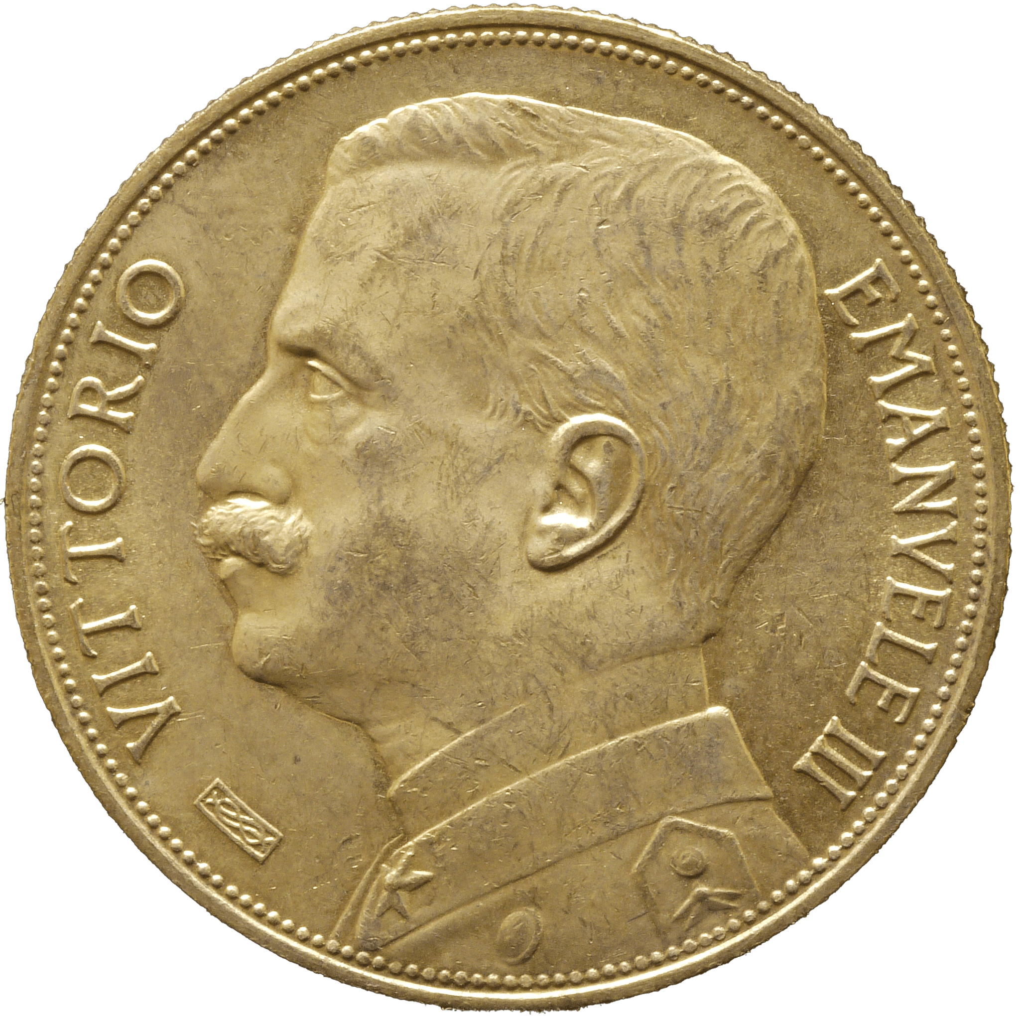 イタリア 50リレ金貨 1912年 ヴィットーリオ・エマヌエーレ3世 ローマ鋳 - NJ BUYER'S MARKETPLACE
