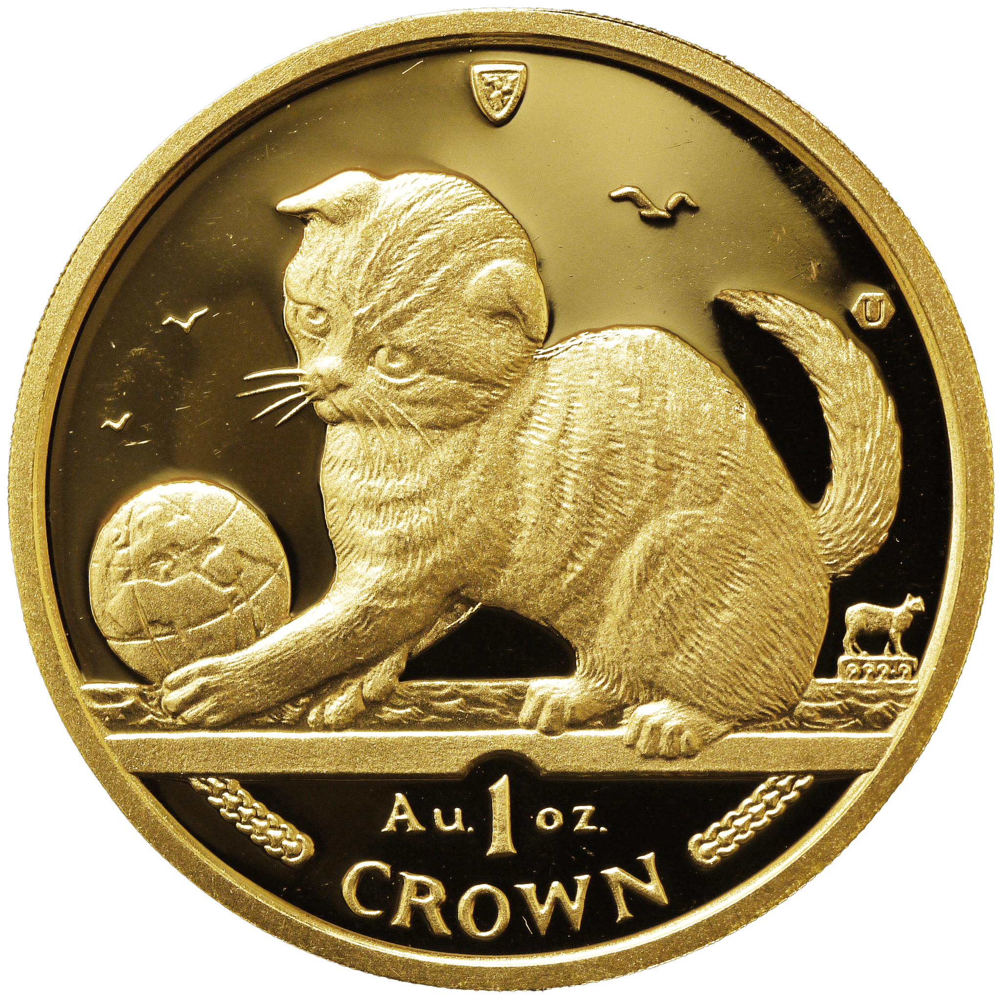 マン島 1クラウン金貨 2000年 スコティッシュフォールド - NJ BUYER'S MARKETPLACE