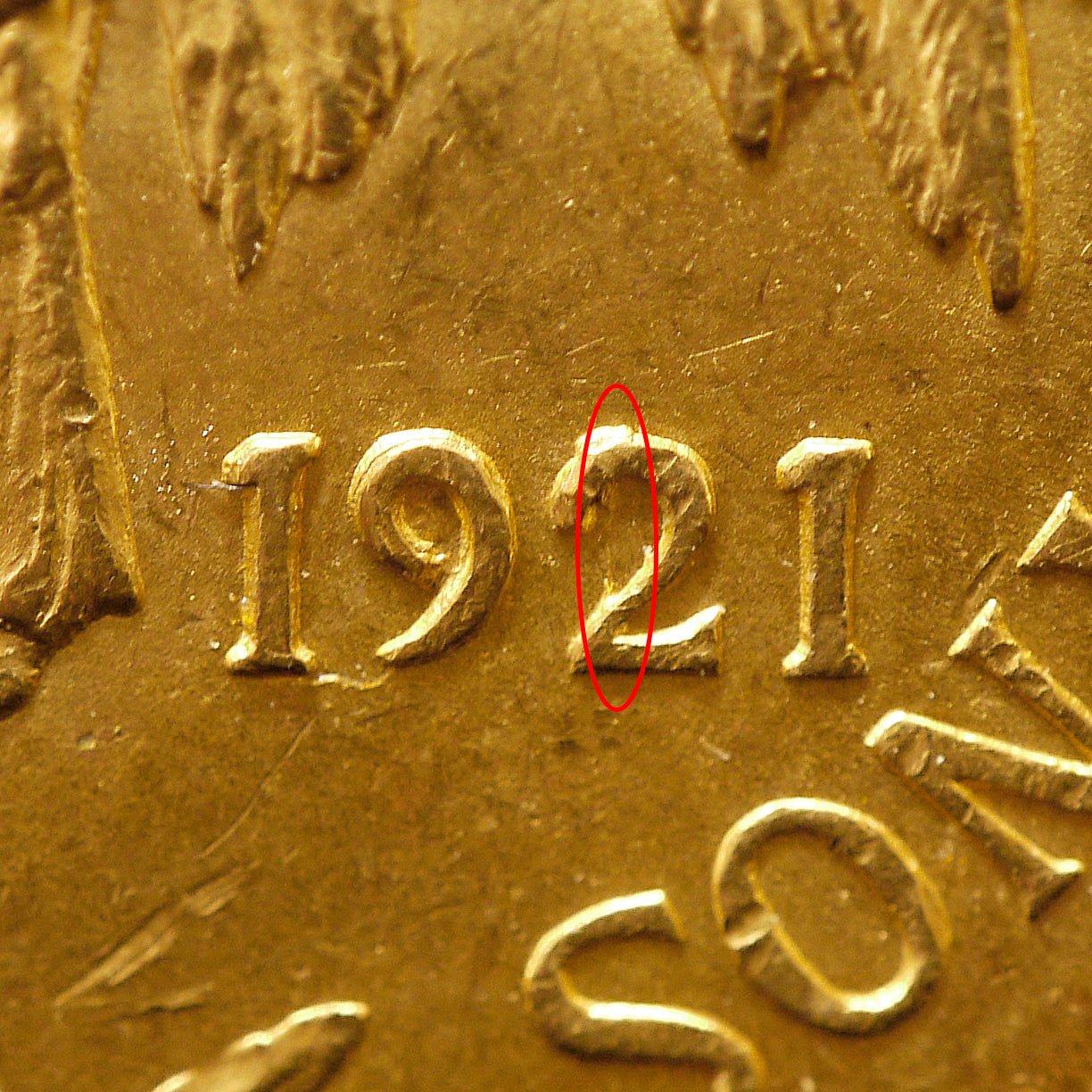 メキシコ 20ペソ金貨 1921年 アステカカレンダー オーバーデイト・タイプ - NJ BUYER'S MARKETPLACE