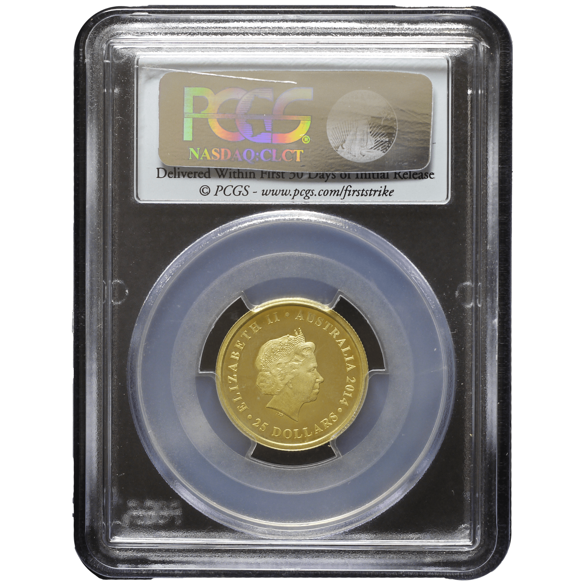 オーストラリア 25ポンド金貨 2014年 パース鋳 エリザベス2世 PCGS PR70DCAM - NJ BUYER'S MARKETPLACE