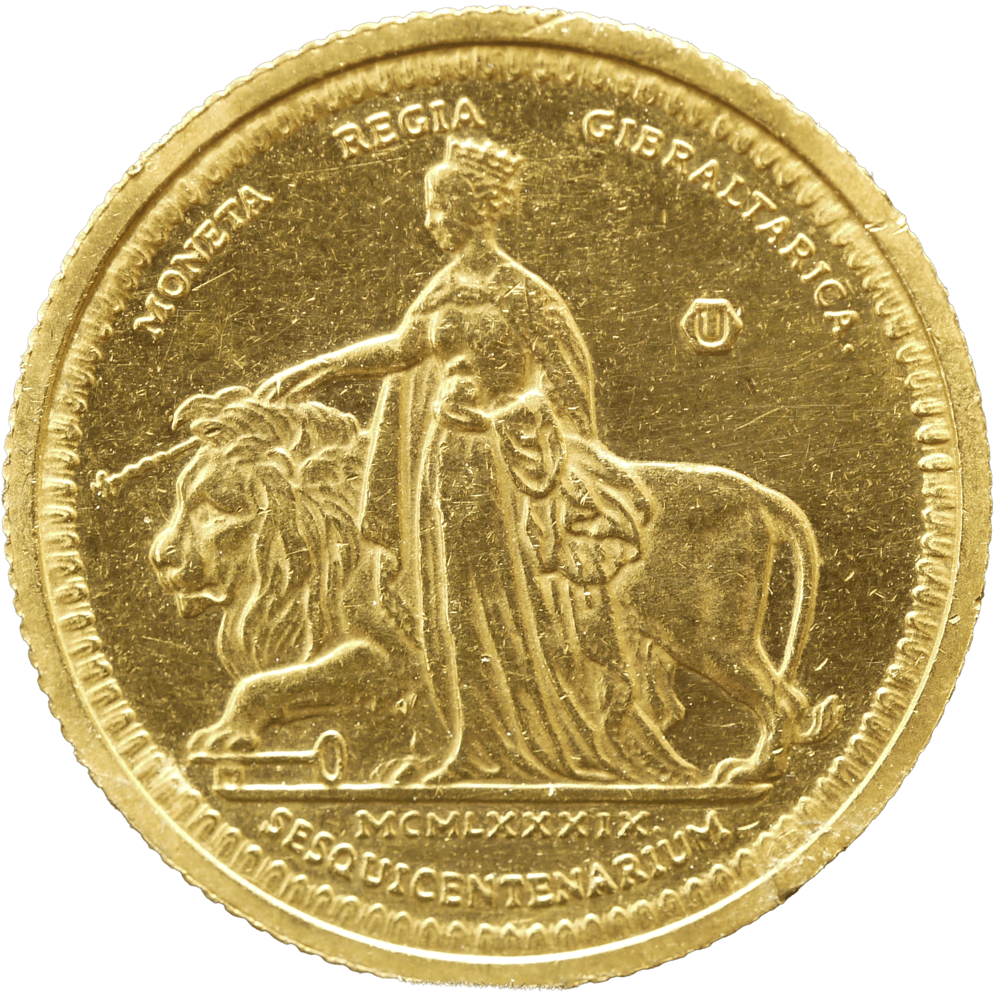 ジブラルタル ソヴリン金貨 1989年 ウナとライオン - NJ BUYER'S MARKETPLACE