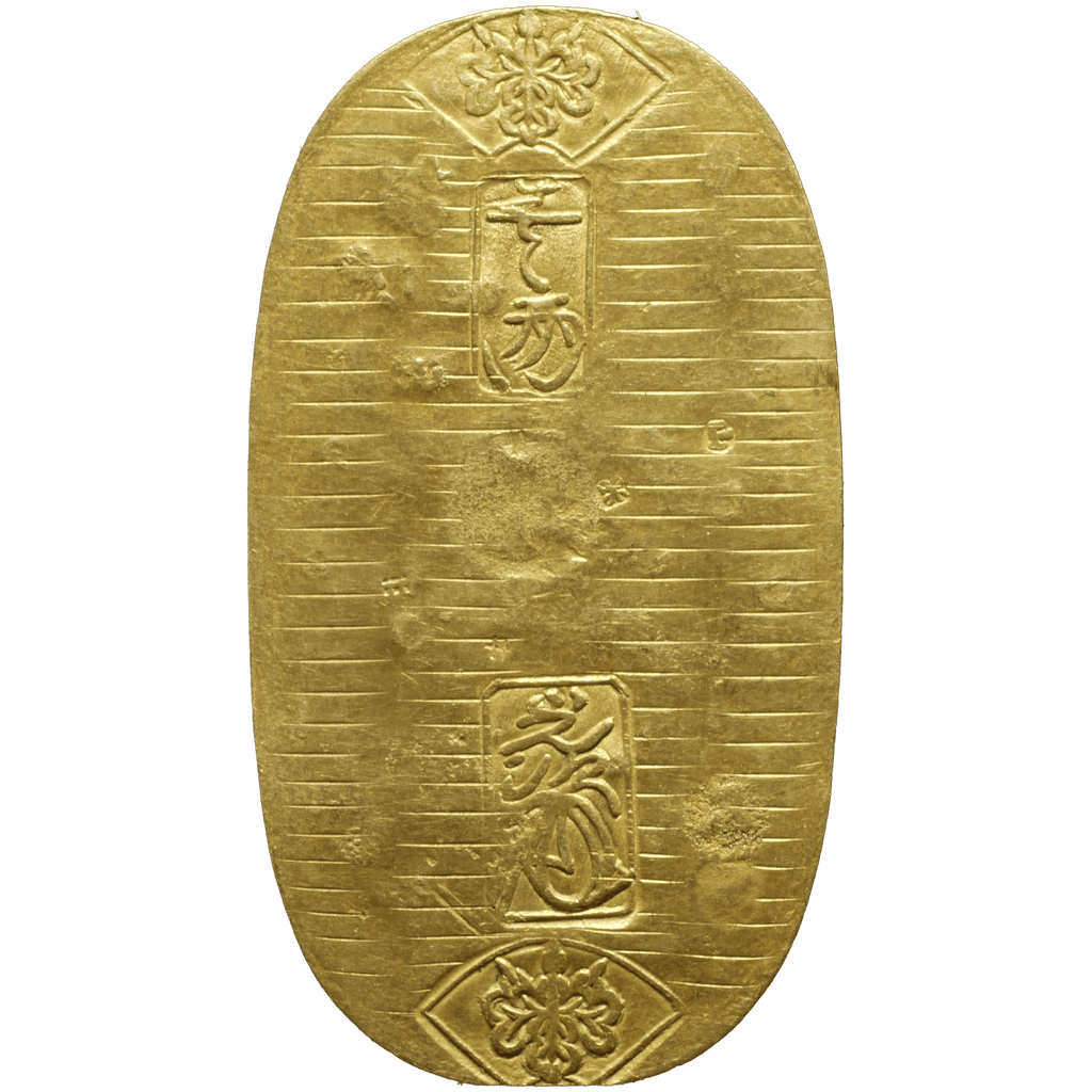 【1周年記念限定品】日本 享保小判金 江戸時代 偶銭大吉 組鑑付|NJ BUYER'S MARKETPLACE