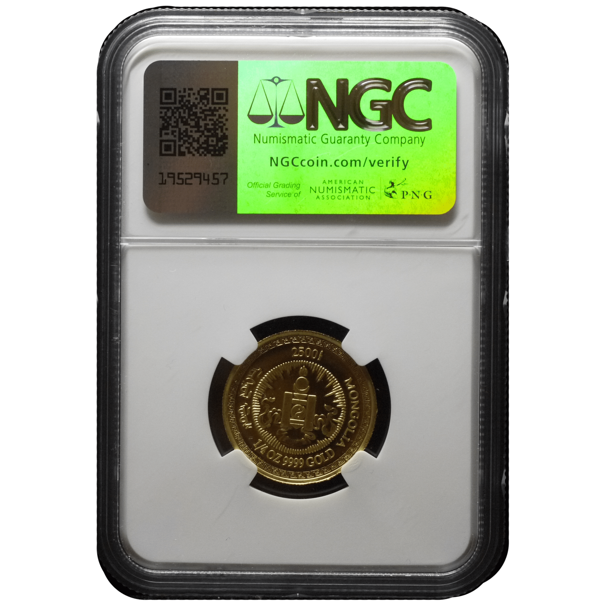 モンゴル 2500トゥグログ金貨 2006年 干支 戌年 NGC PF66UC 最高鑑定 - NJ BUYER'S MARKETPLACE