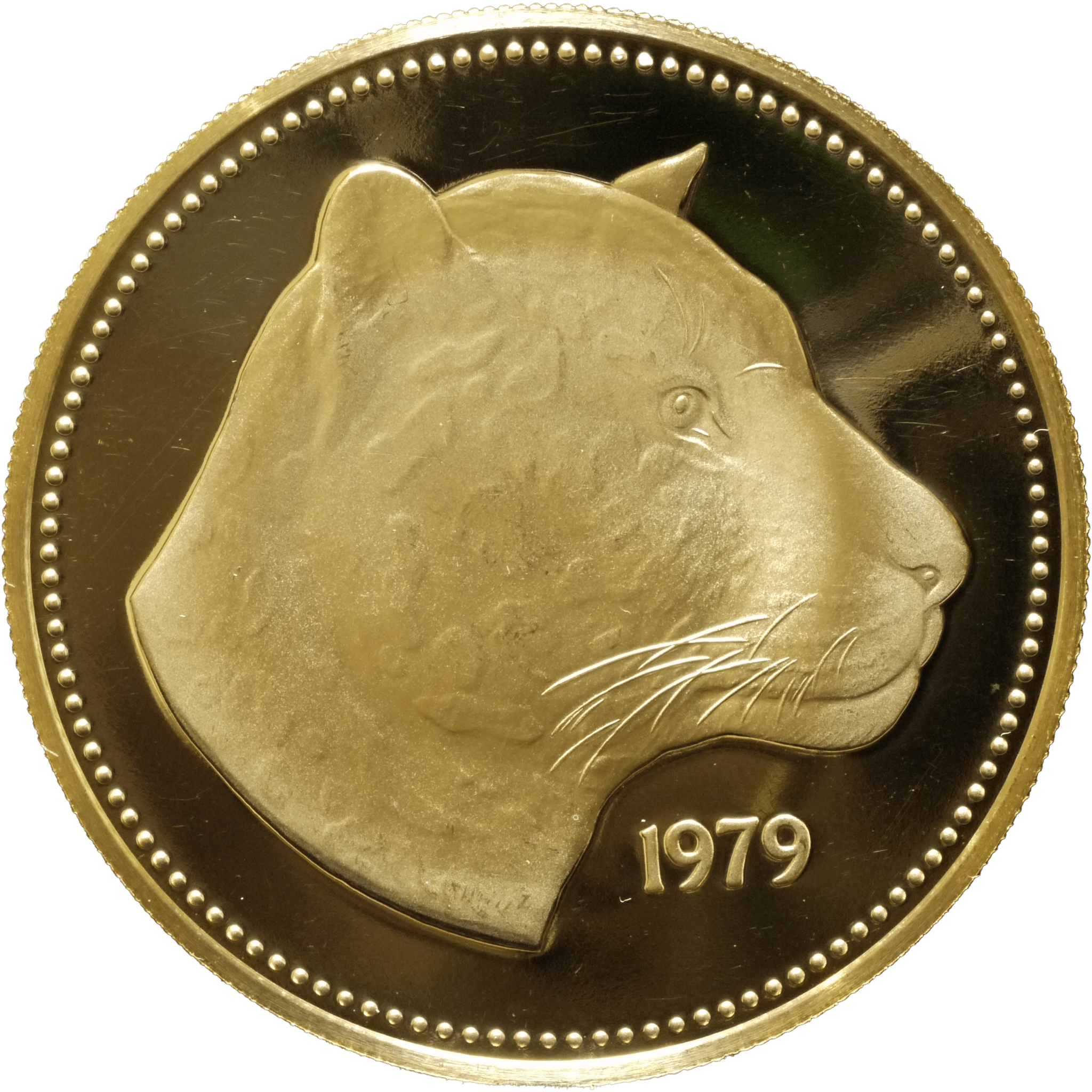 パナマ 500バルボア金貨 1979年 プーマ - NJ BUYER'S MARKETPLACE
