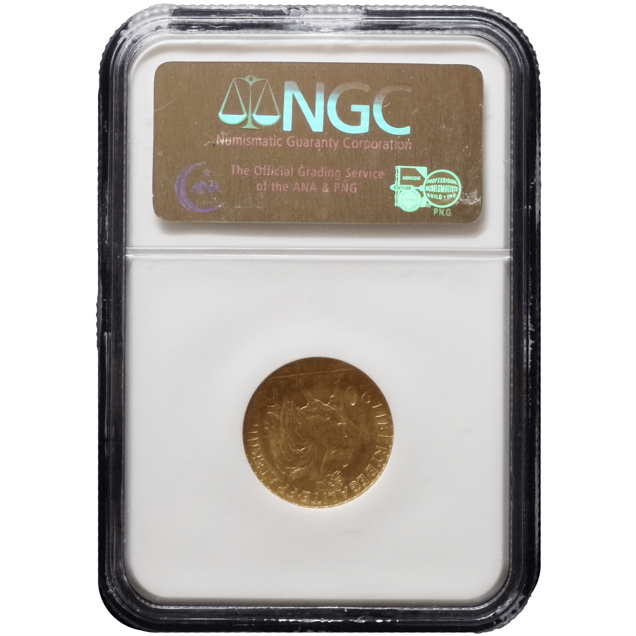 フランス 20フラン金貨 1914年 パリ鋳 マリアンヌ NGC MS63 - NJ BUYER'S MARKETPLACE