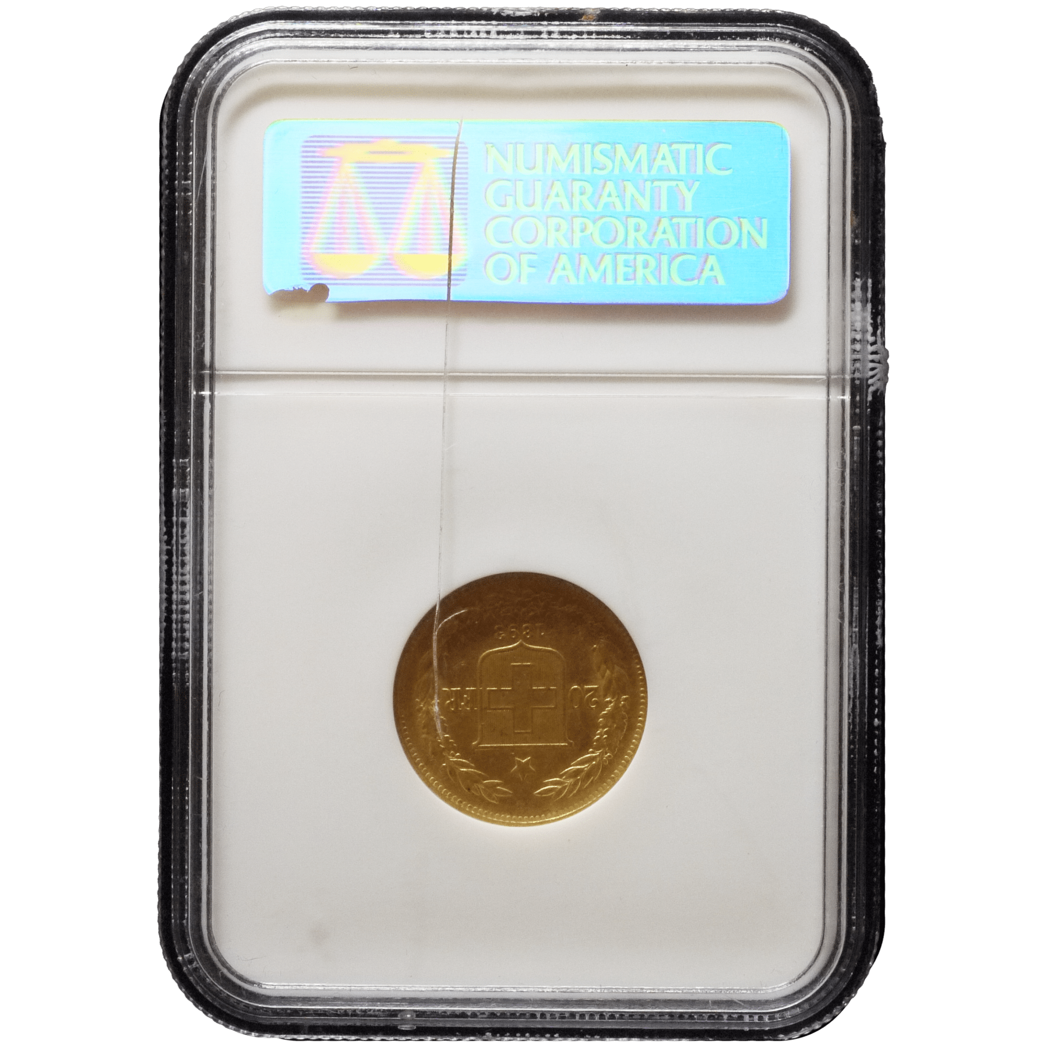 スイス 20フラン金貨 1883年 ベルン鋳 ヘルヴェティカ NGC MS60 - NJ BUYER'S MARKETPLACE