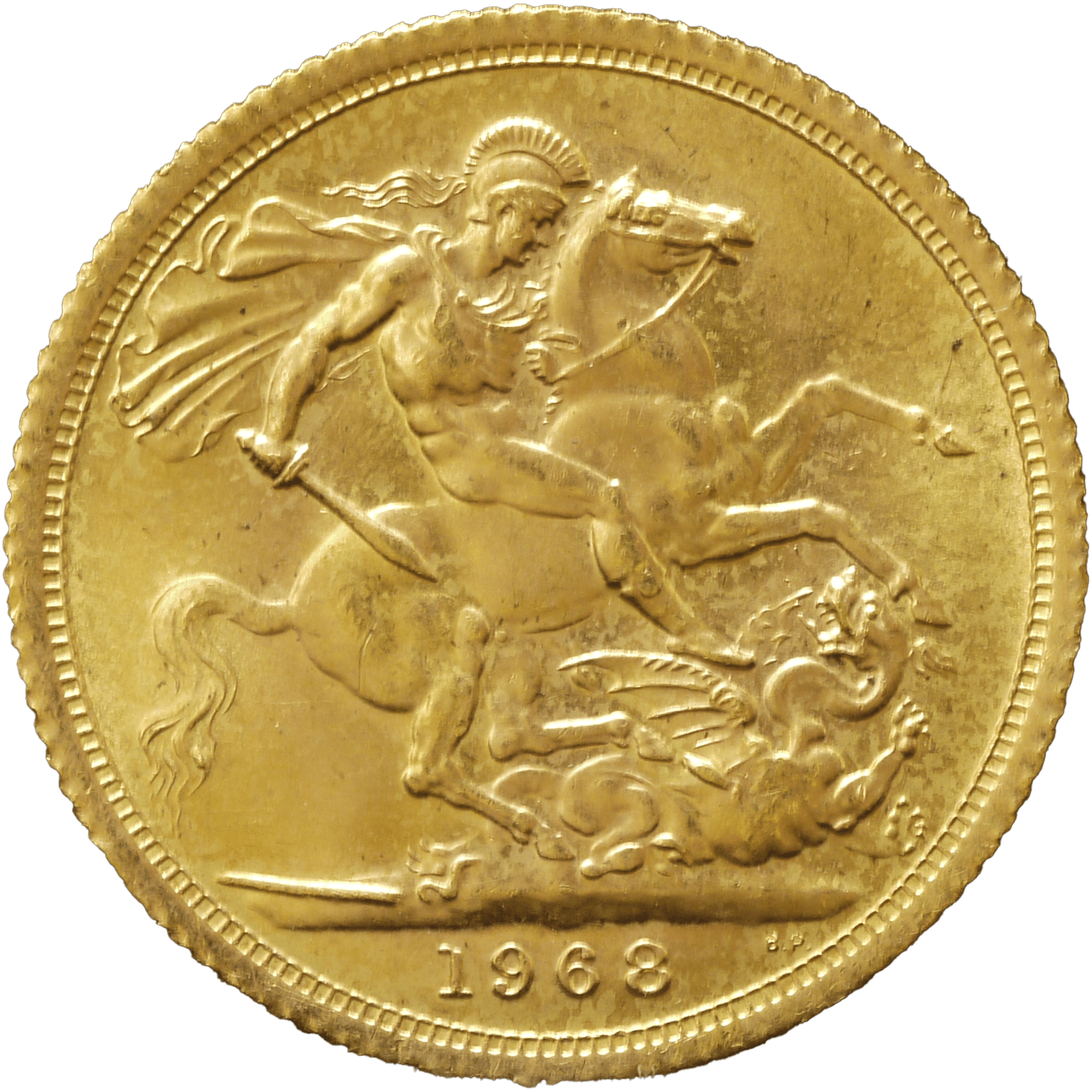 イギリス ソヴリン金貨 1968年 ロンドン鋳 エリザベス2世 - NJ BUYER'S MARKETPLACE