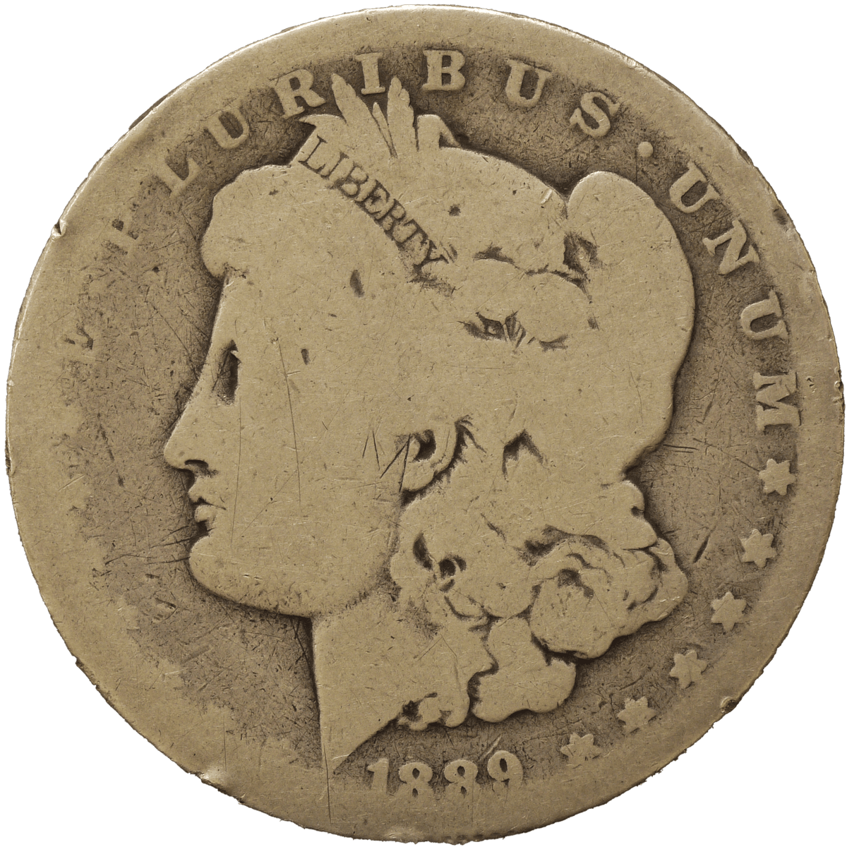 モルガンダラー1ドル銀貨1889年ミントマークO