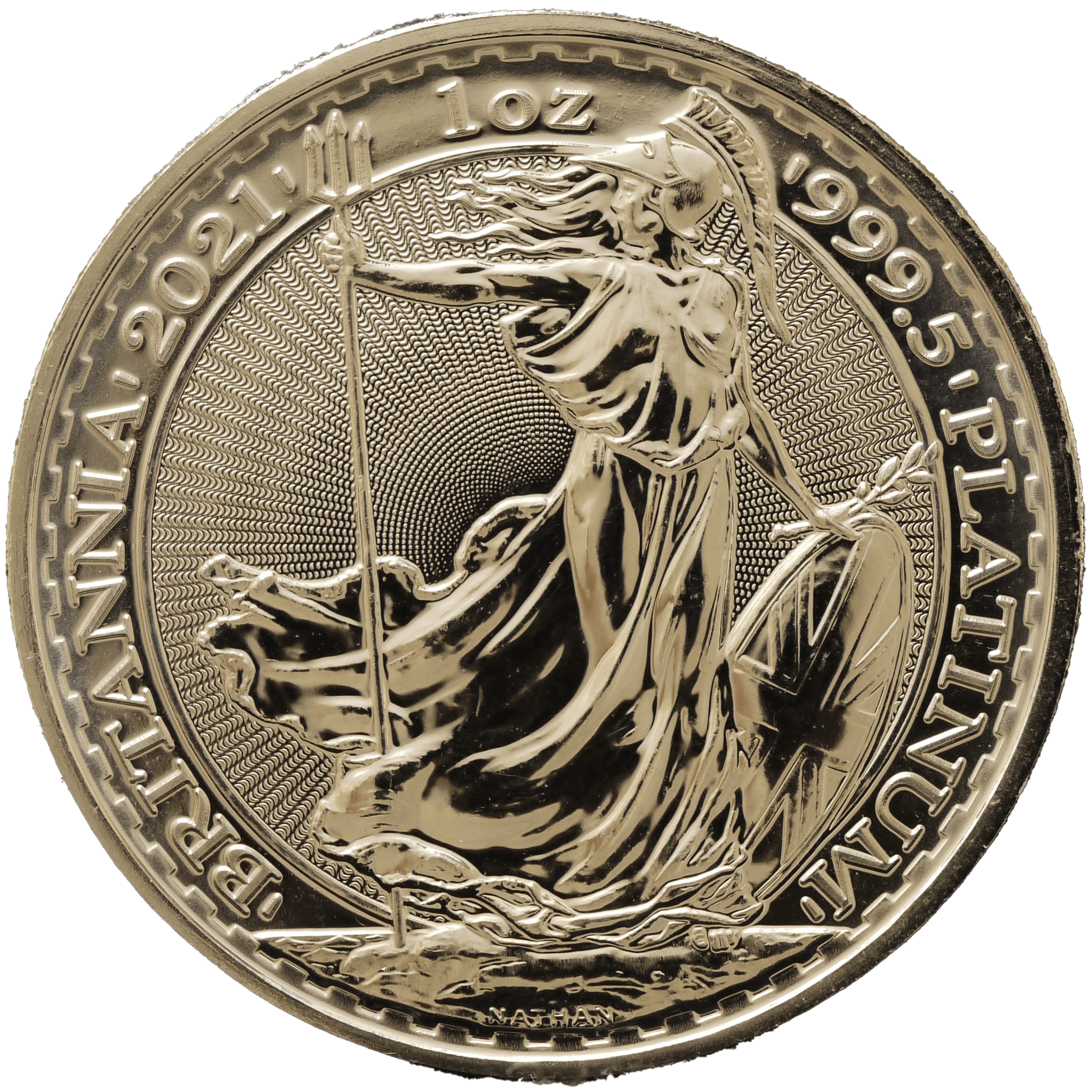 イギリス 100ポンドプラチナ貨 2021年 ロンドン鋳 ブリタニア - NJ BUYER'S MARKETPLACE