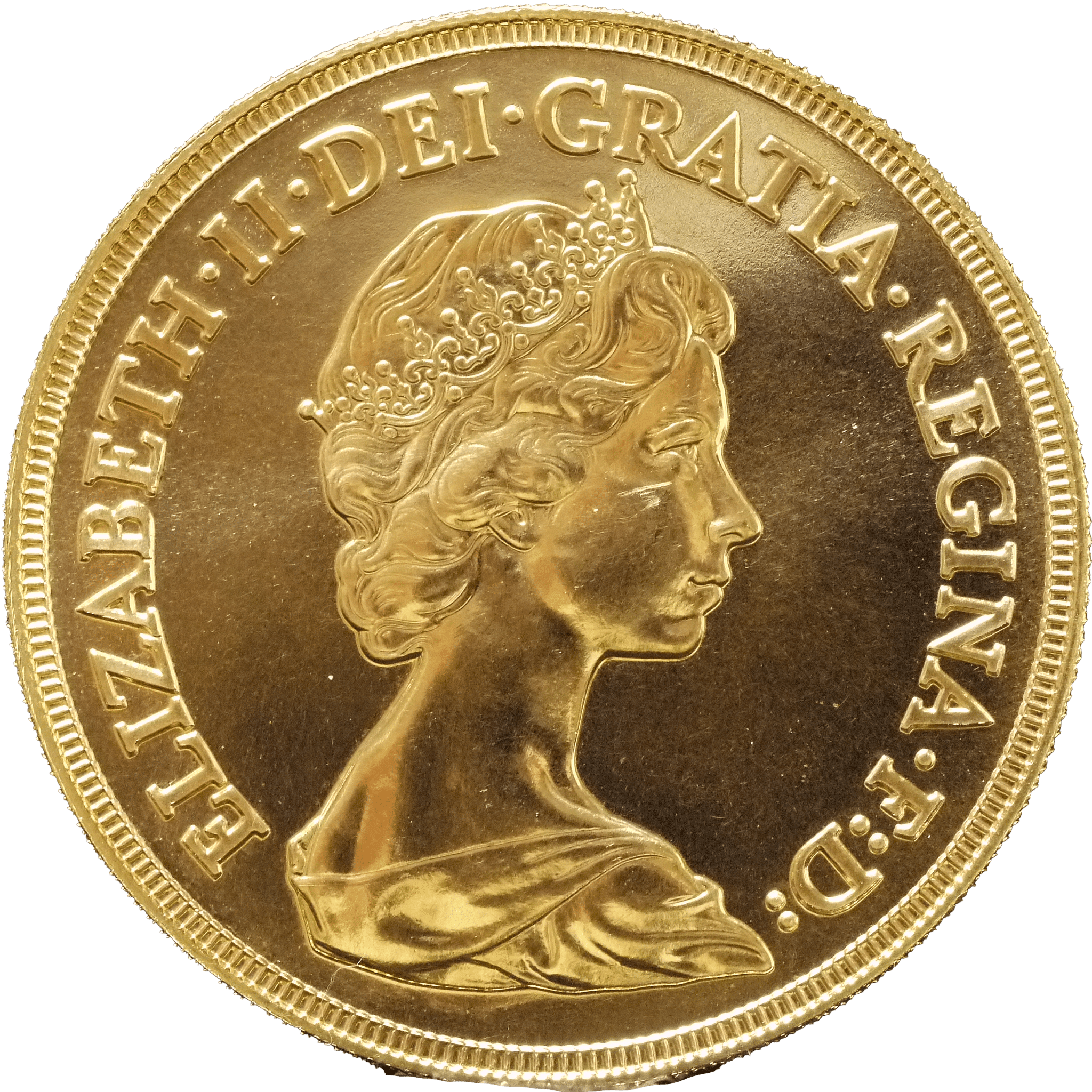 イギリス 5ポンド金貨 1984年 ロンドン鋳 エリザベス2世 - NJ BUYER'S MARKETPLACE