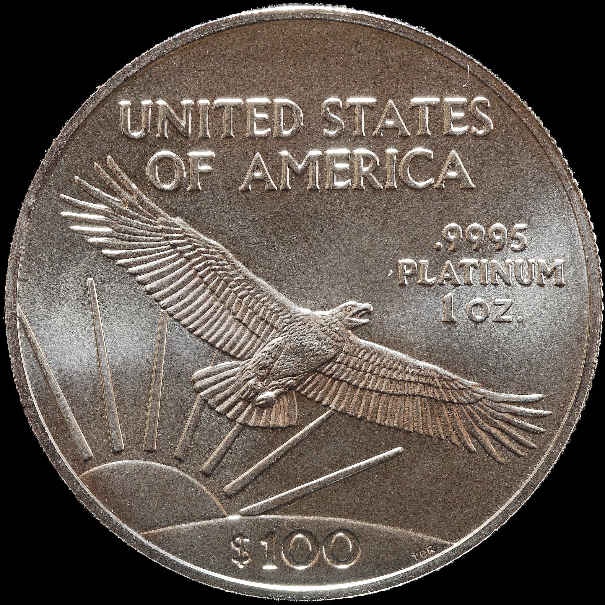 アメリカ 100ドルプラチナ貨 2008年 フィラデルフィア鋳 リバティ - NJ BUYER'S MARKETPLACE
