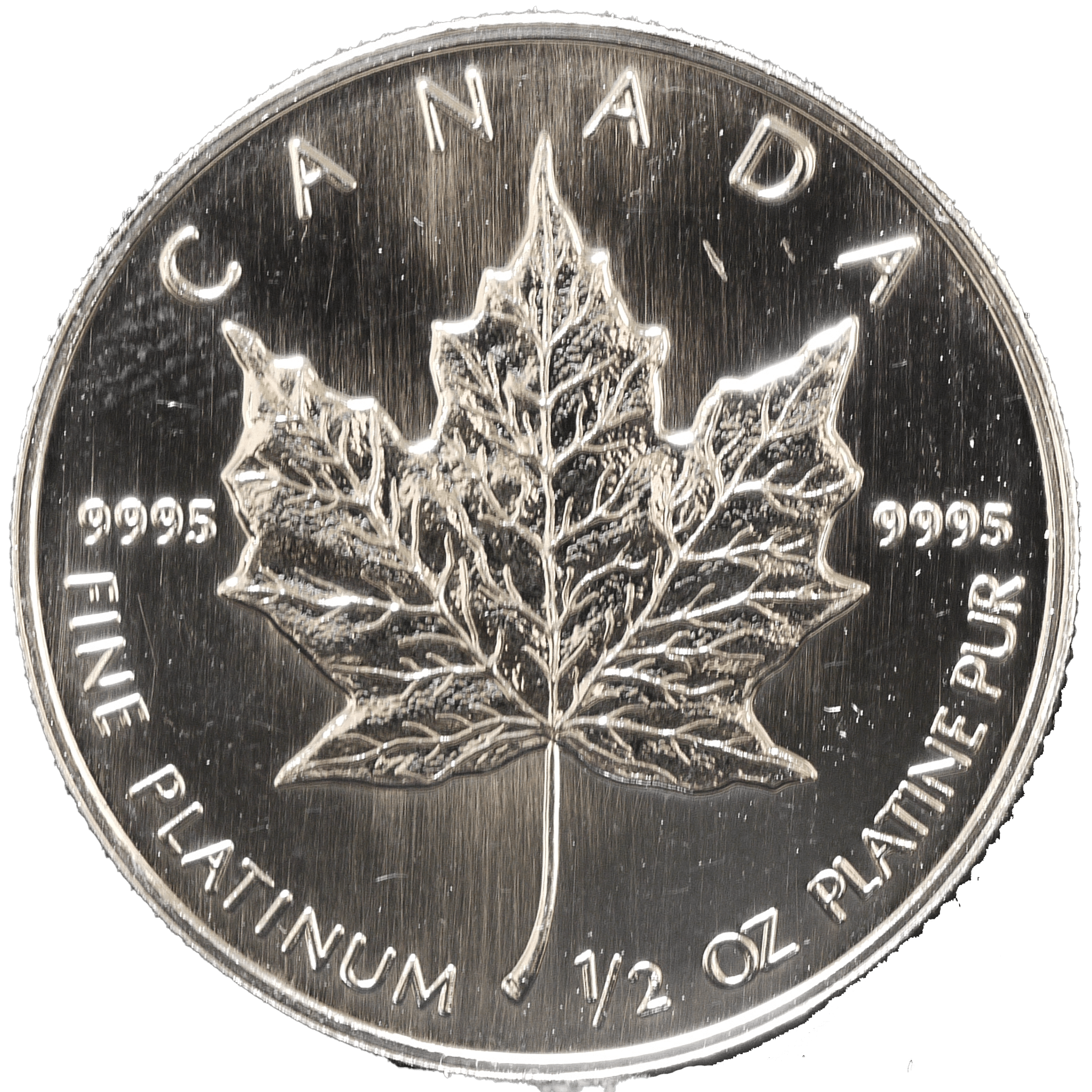 カナダ 20ドルプラチナ貨 1991年 オタワ鋳 エリザベス2世 メイプルリーフ - NJ BUYER'S MARKETPLACE