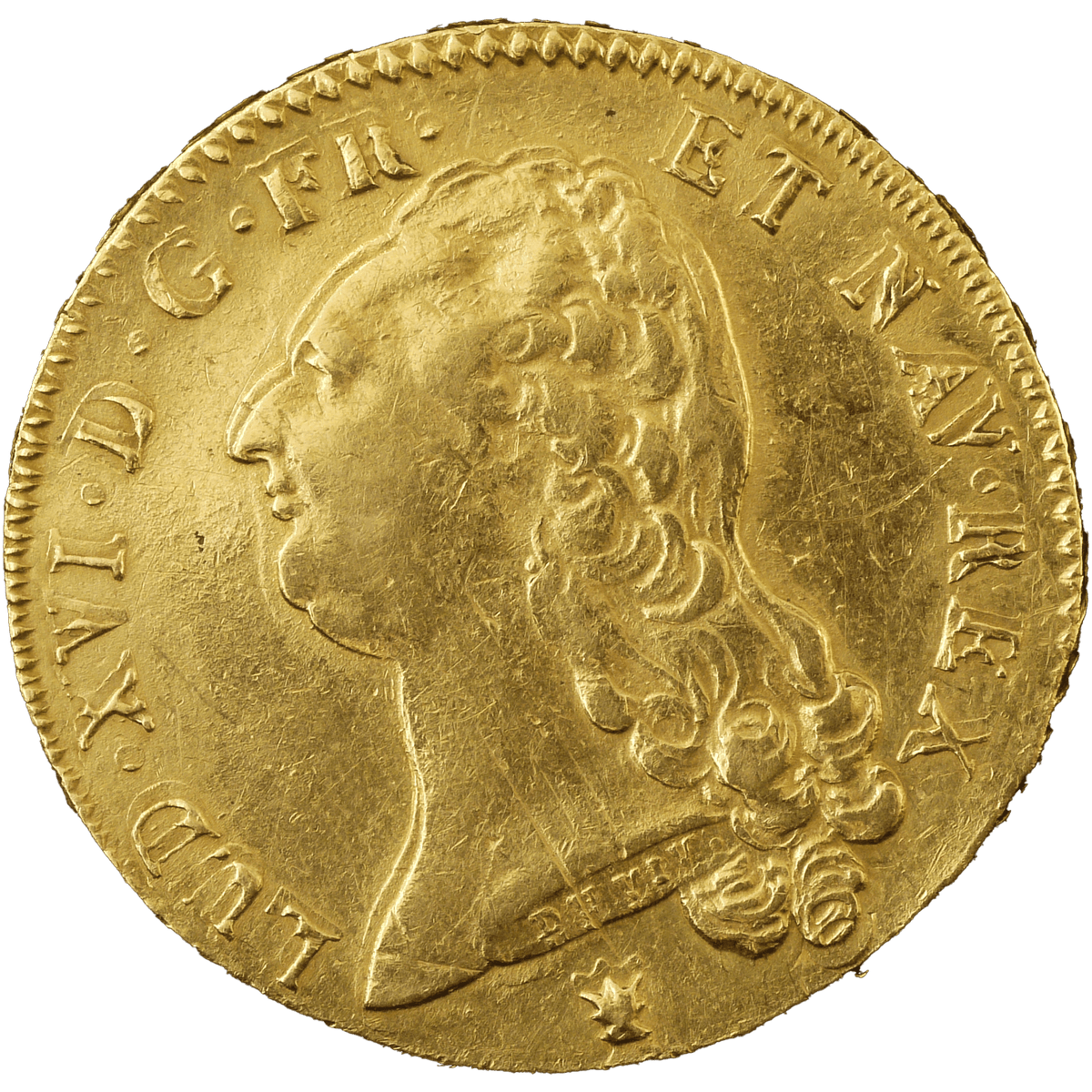 フランス 2ルイドール金貨 1786年 リモージュ鋳 ルイ16世｜NJ BUYER'S