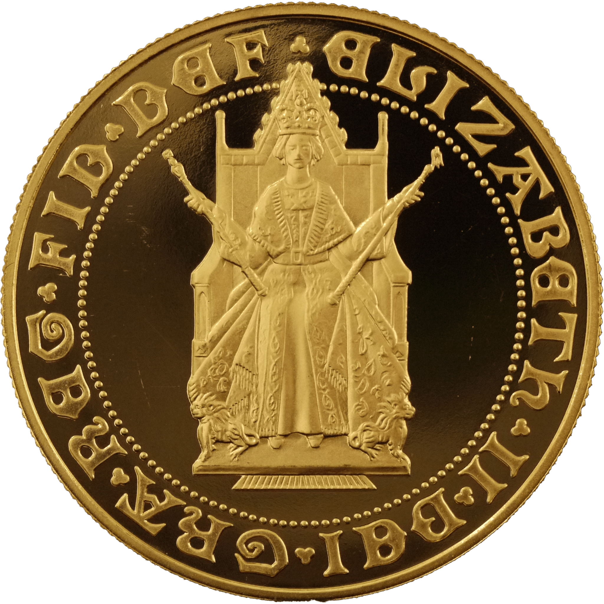 イギリス 5ポンド金貨 1989年 ロンドン鋳 ソヴリン金貨発行500周年 - NJ BUYER'S MARKETPLACE