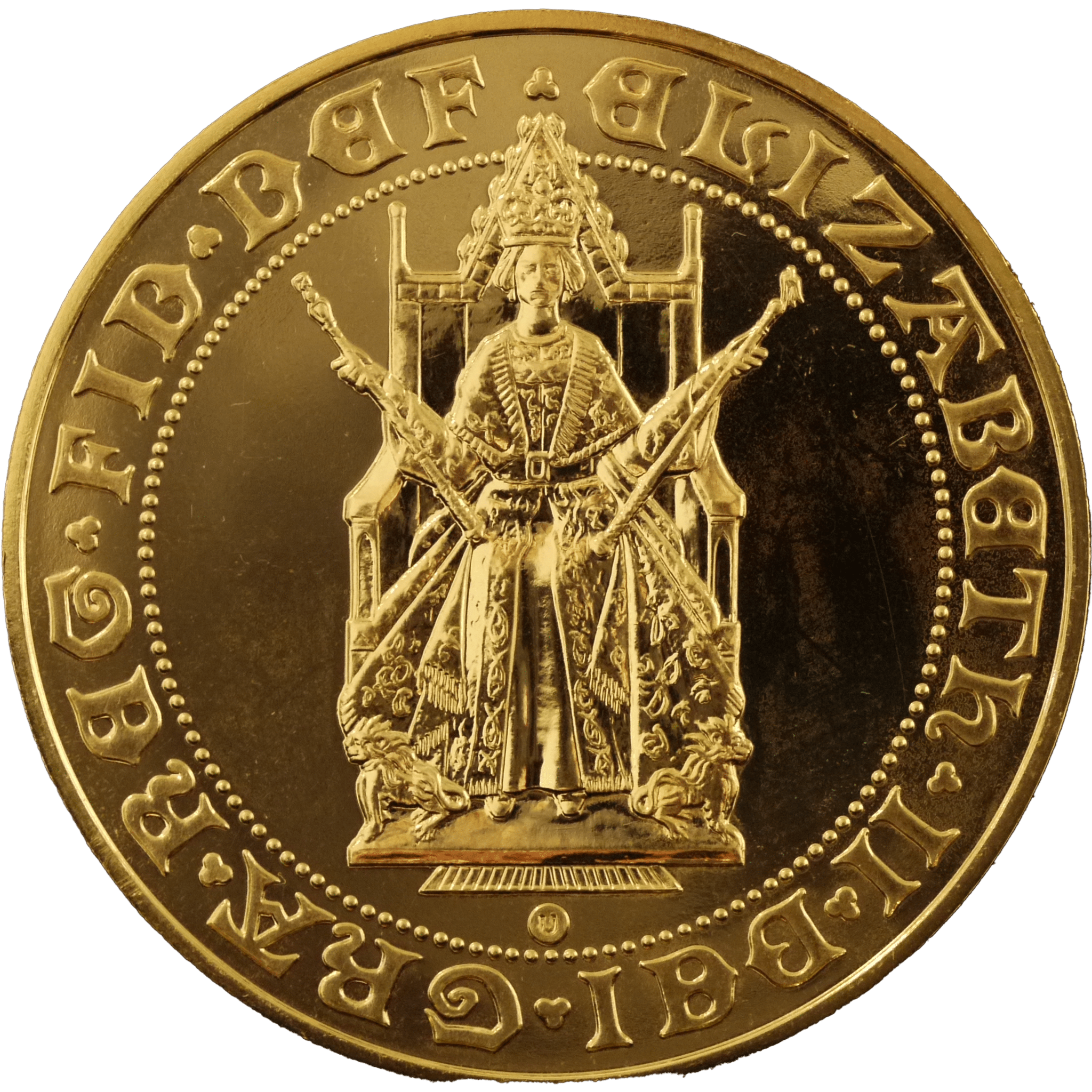 イギリス 5ポンド金貨 1989年 ロンドン鋳 ソヴリン金貨発行500周年 - NJ BUYER'S MARKETPLACE