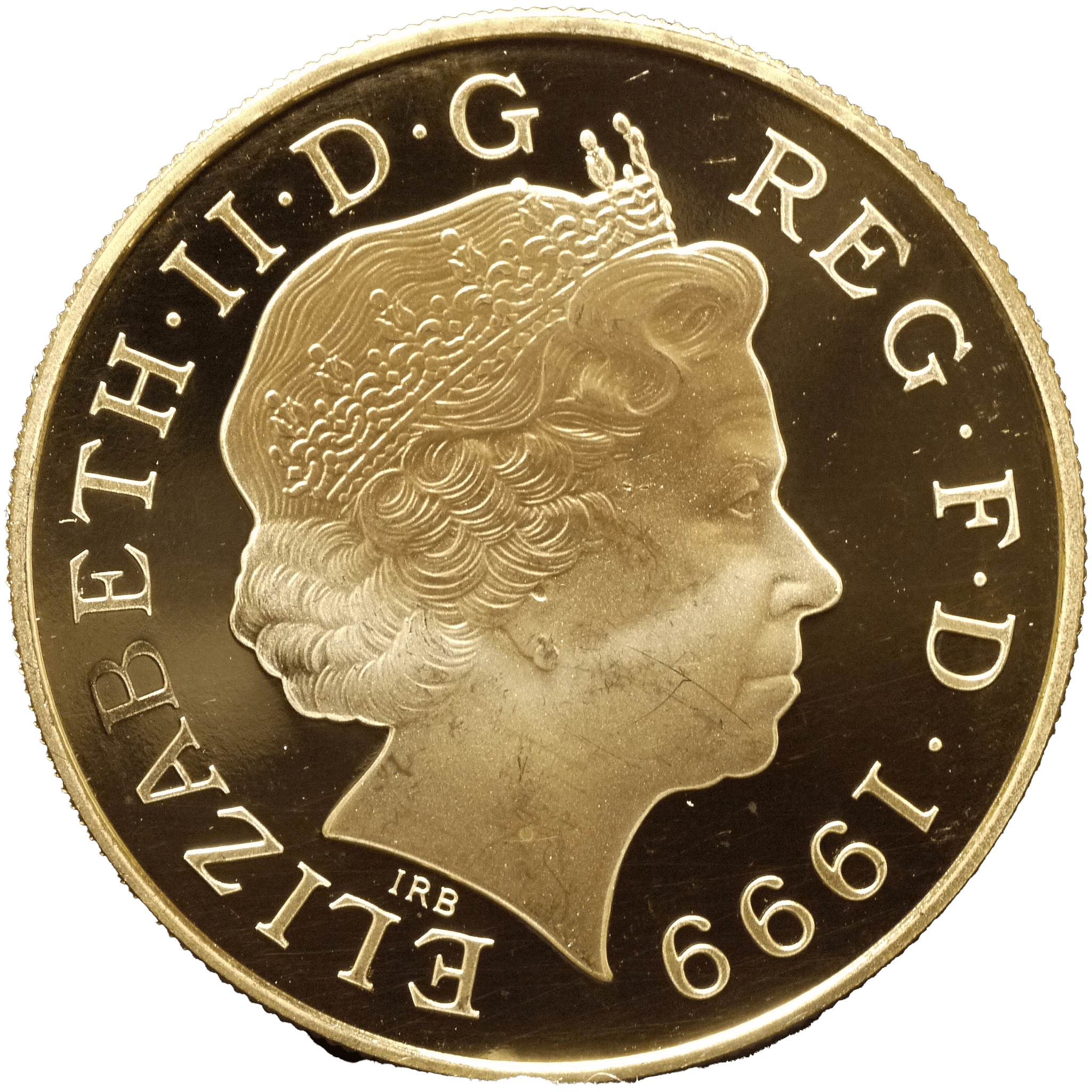 イギリス 5ポンド金貨 1999年 ロンドン鋳 ダイアナ追悼 - NJ BUYER'S MARKETPLACE