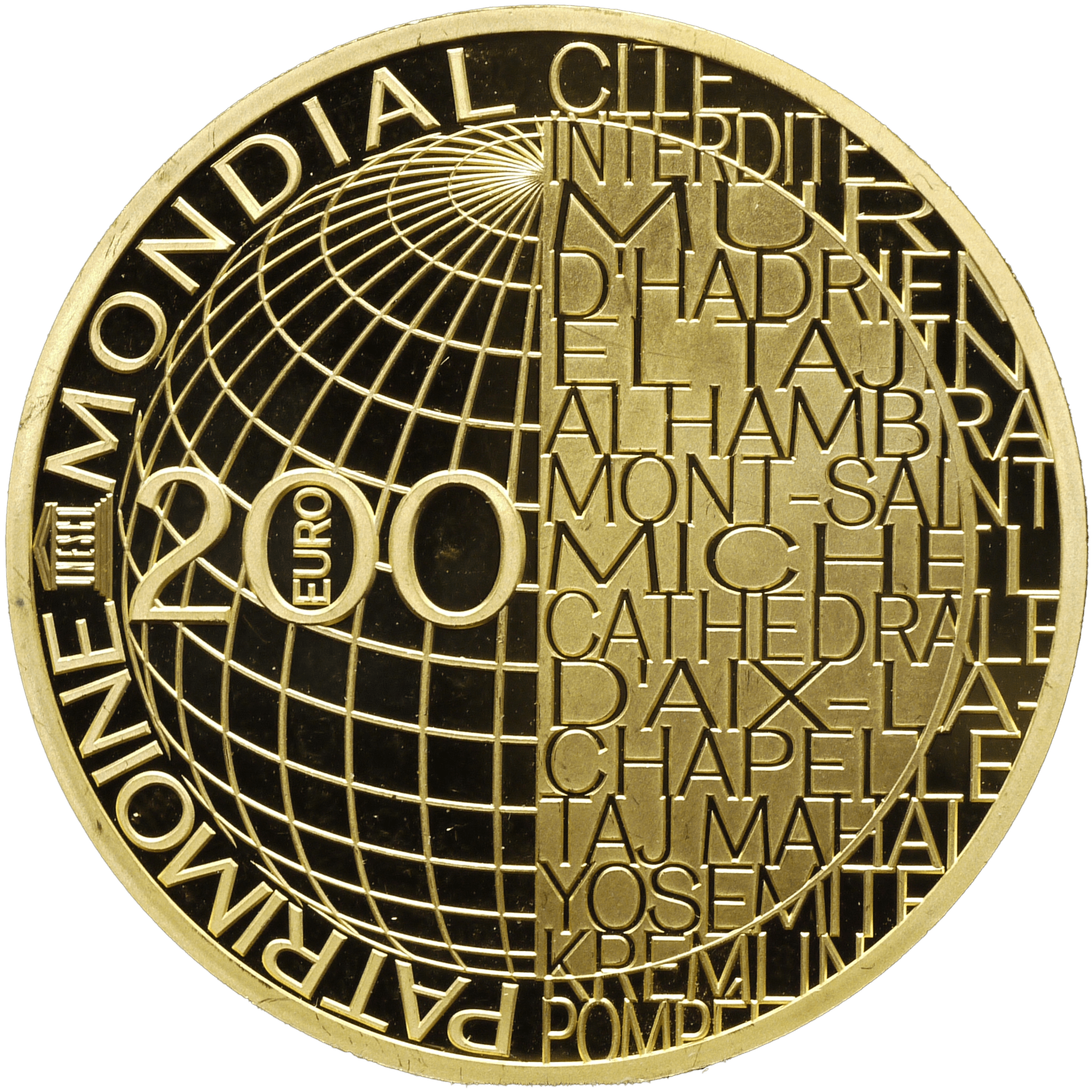 フランス 200ユーロ金貨 2020年 パリ鋳 富士山 - NJ BUYER'S MARKETPLACE