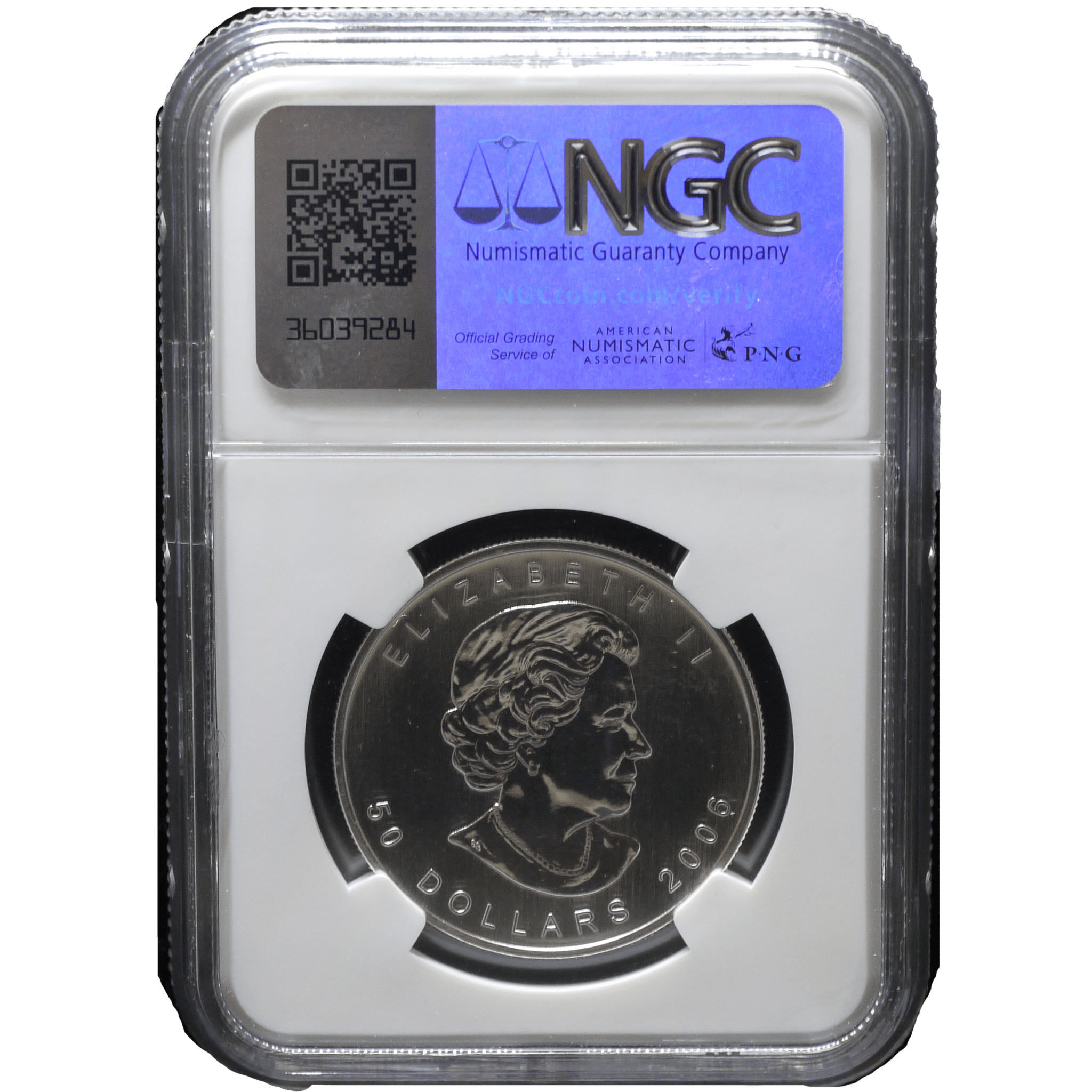 カナダ 50ドルパラジウム貨 2006年 オタワ鋳 メイプルリーフ NGC MS65 - NJ BUYER'S MARKETPLACE